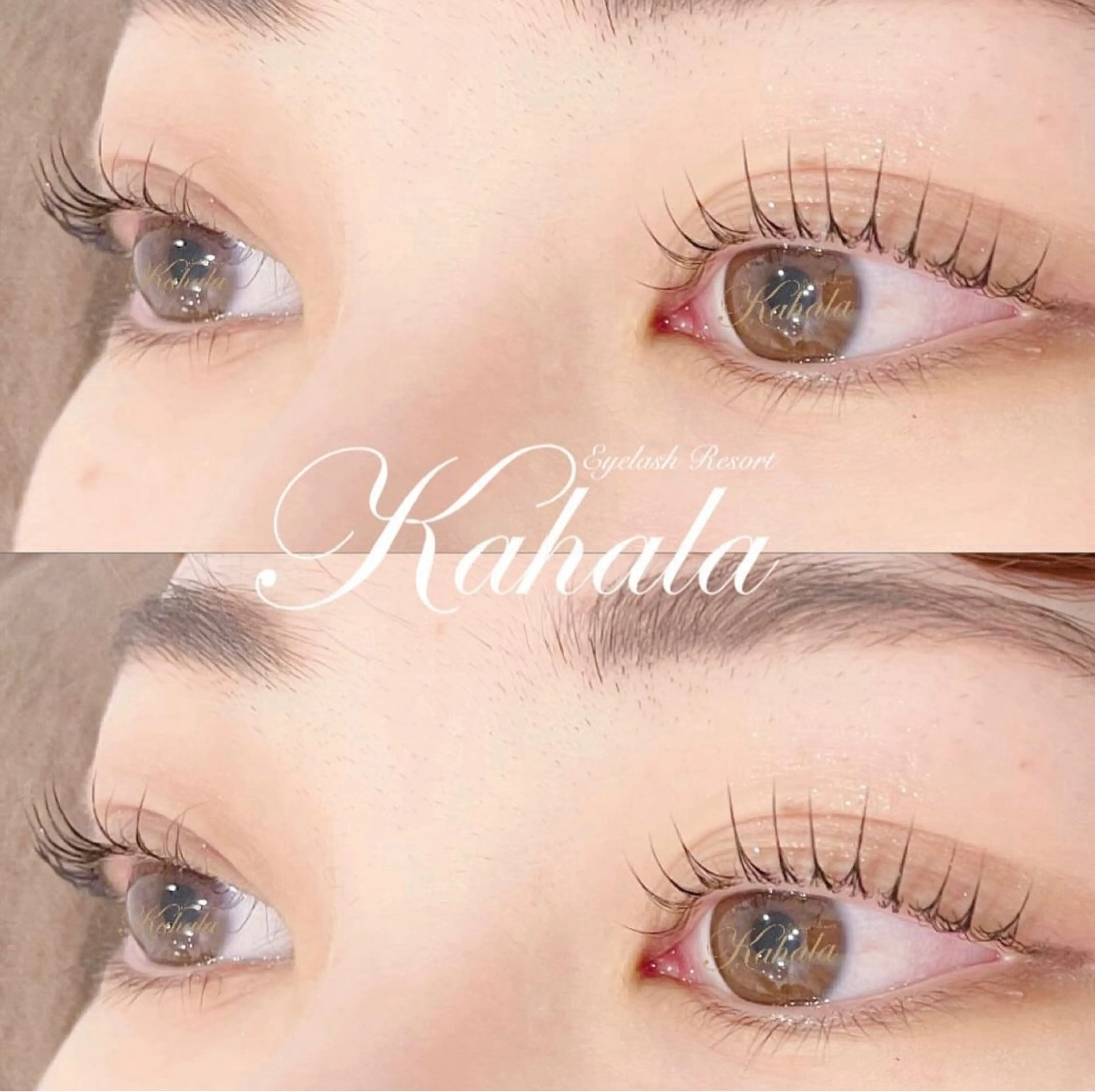 マツエク・マツパ パリジェンヌラッシュリフト 一重×まつ毛パーマ Kahala  大森 Kuroda🎶のマツエク・マツパデザイン