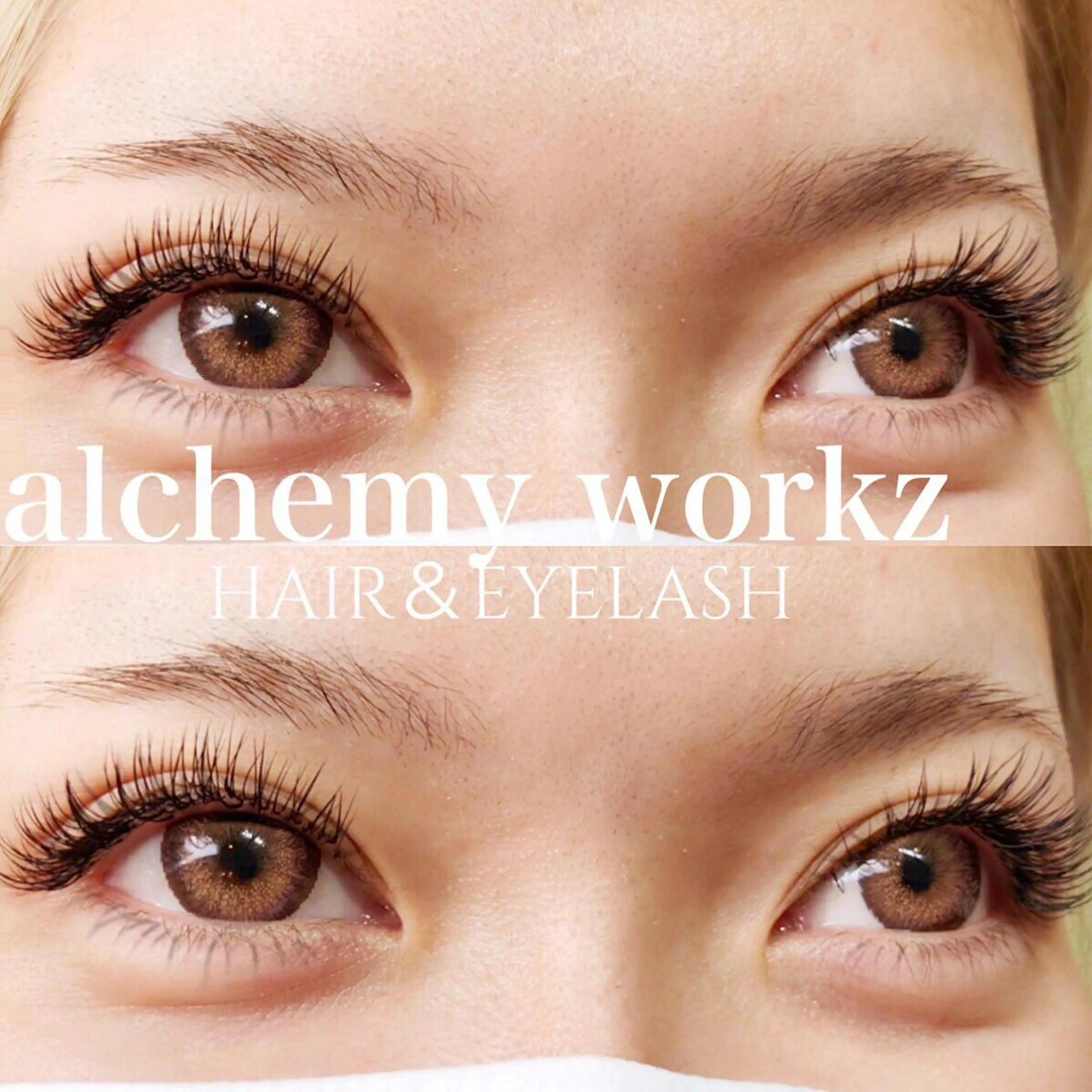 マツエク・マツパ Cカール キュート alchemy workzのマツエク・マツパデザイン