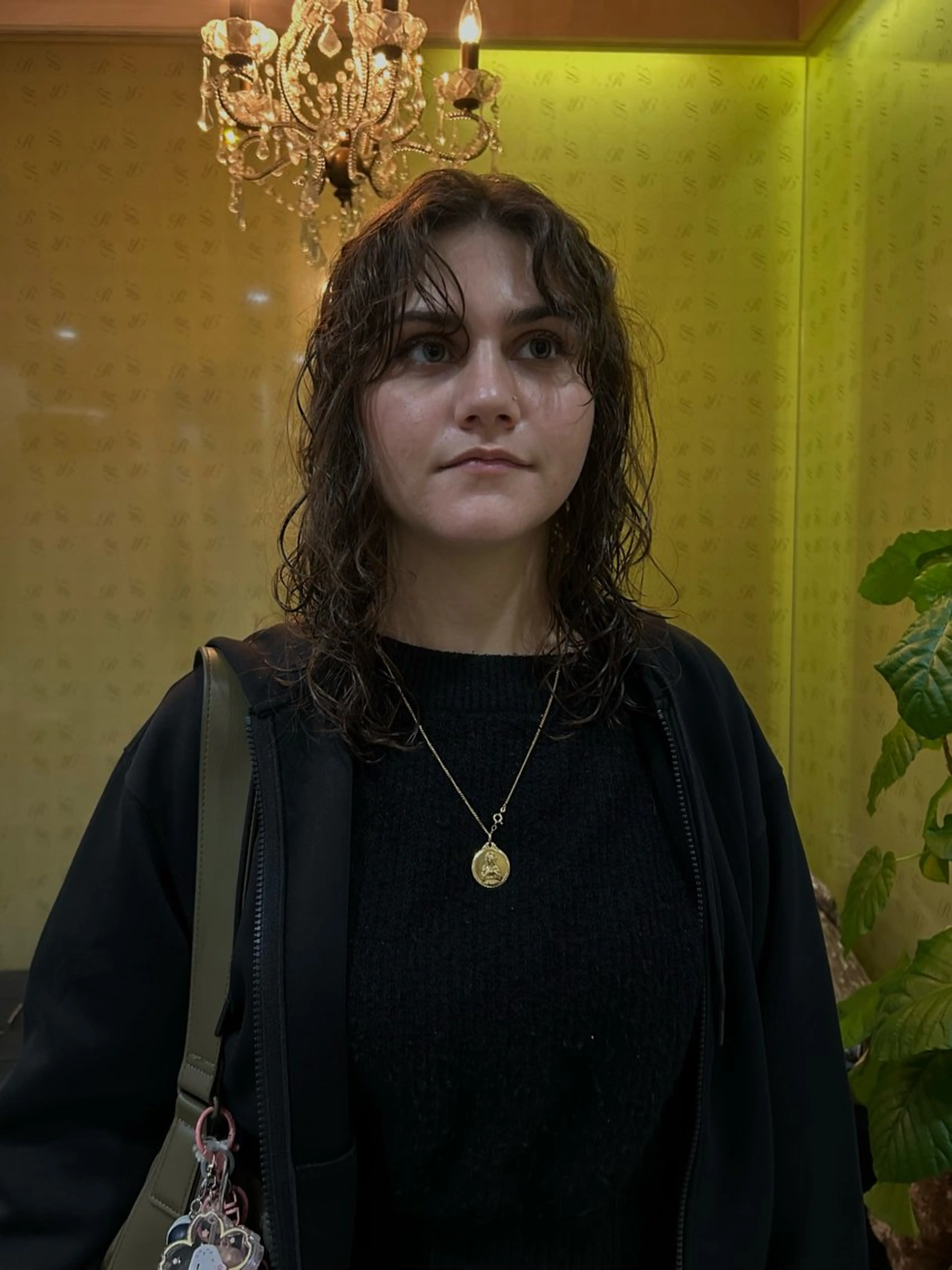 セミロング パーマ カット パーマ 似合わせパーマ/ メンズパーマ/しゅうのヘアスタイル