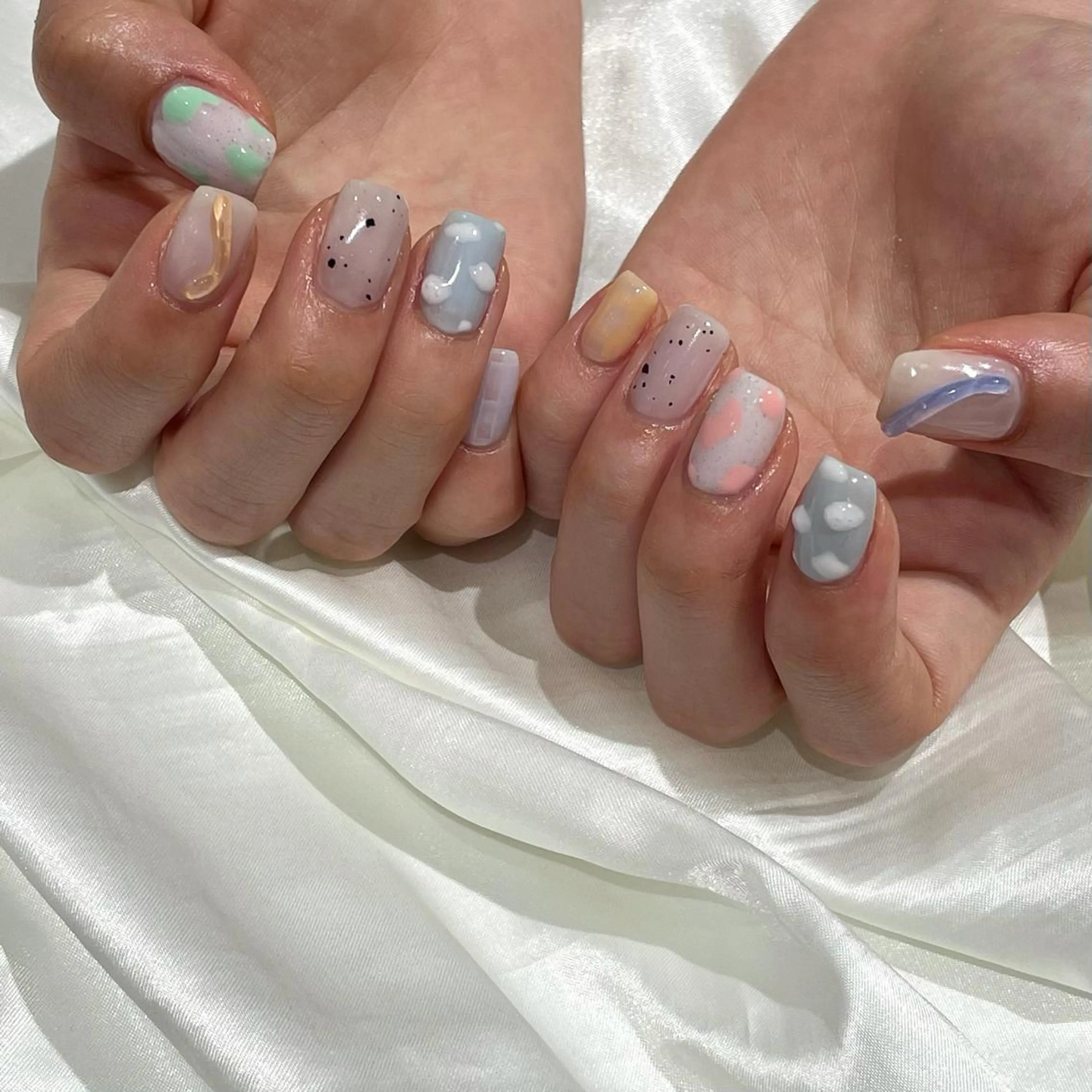 ネイル 山藤 萌永のネイルデザイン