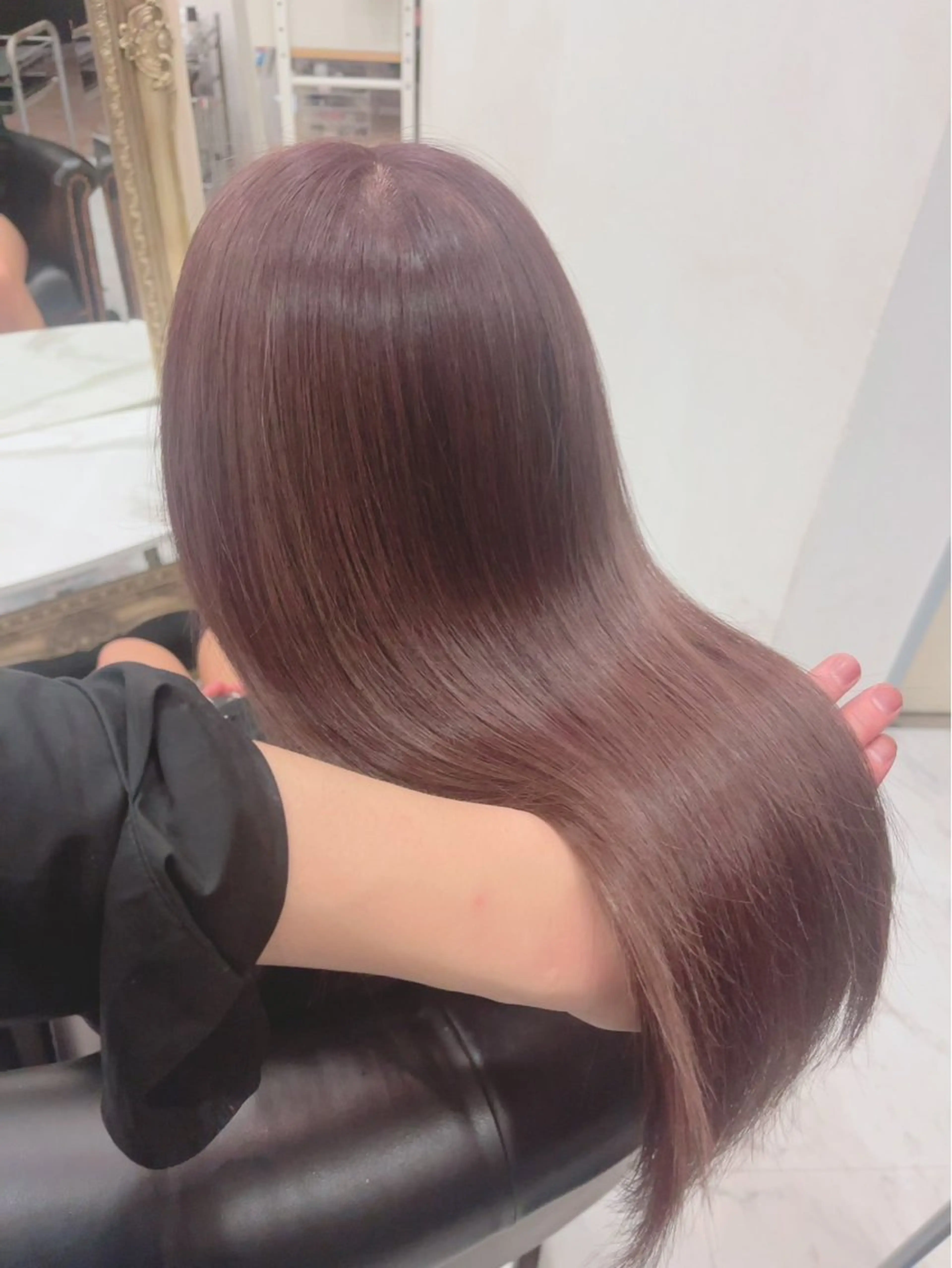 ロング カット ヘアカラー トリートメント 💎JADE GRACE💎のヘアスタイル