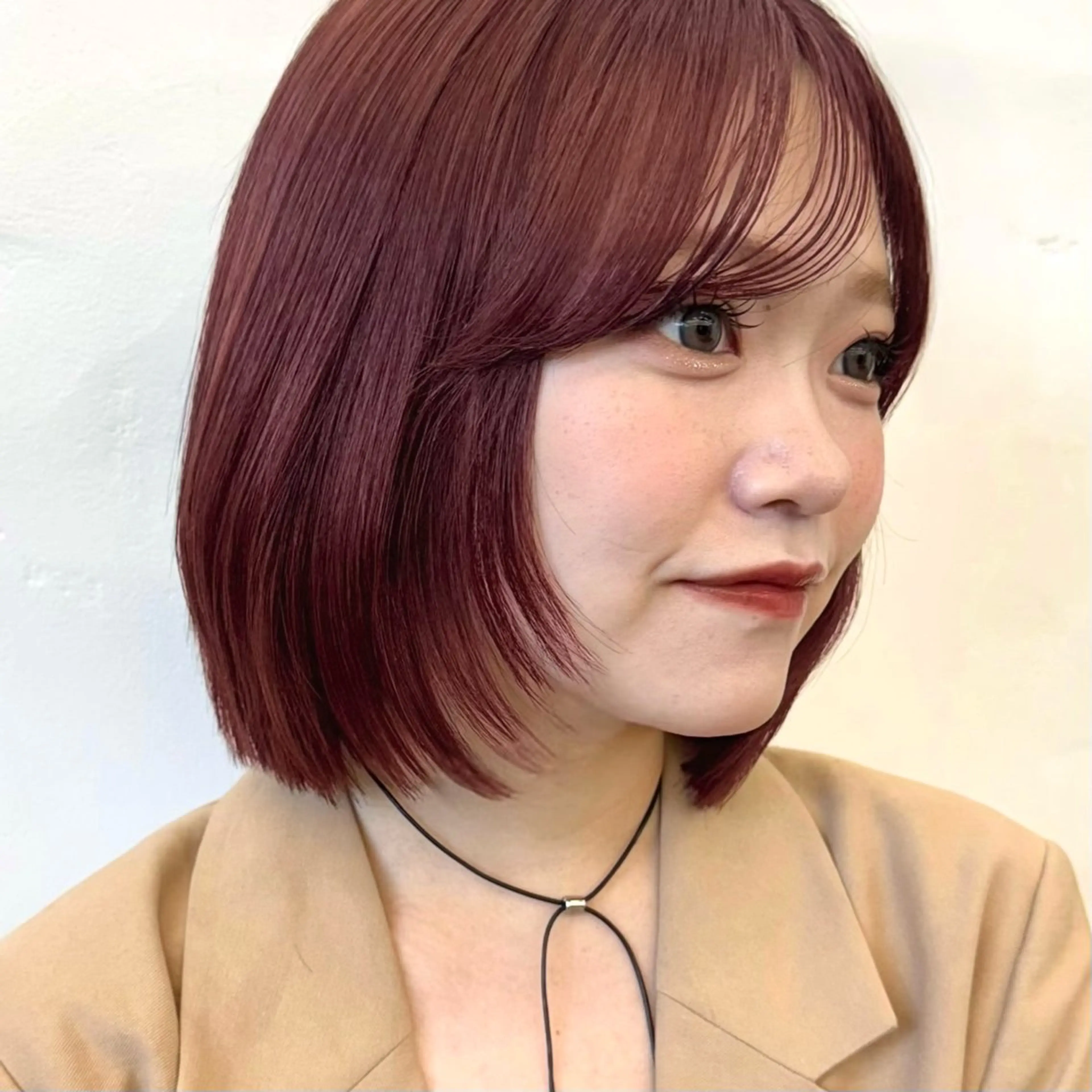 💖伸ばし中の方おすすめ💖【盛れる前髪カット✂️+ブリーチなしダブルカラー】+選べるトリートメント🧴の写真