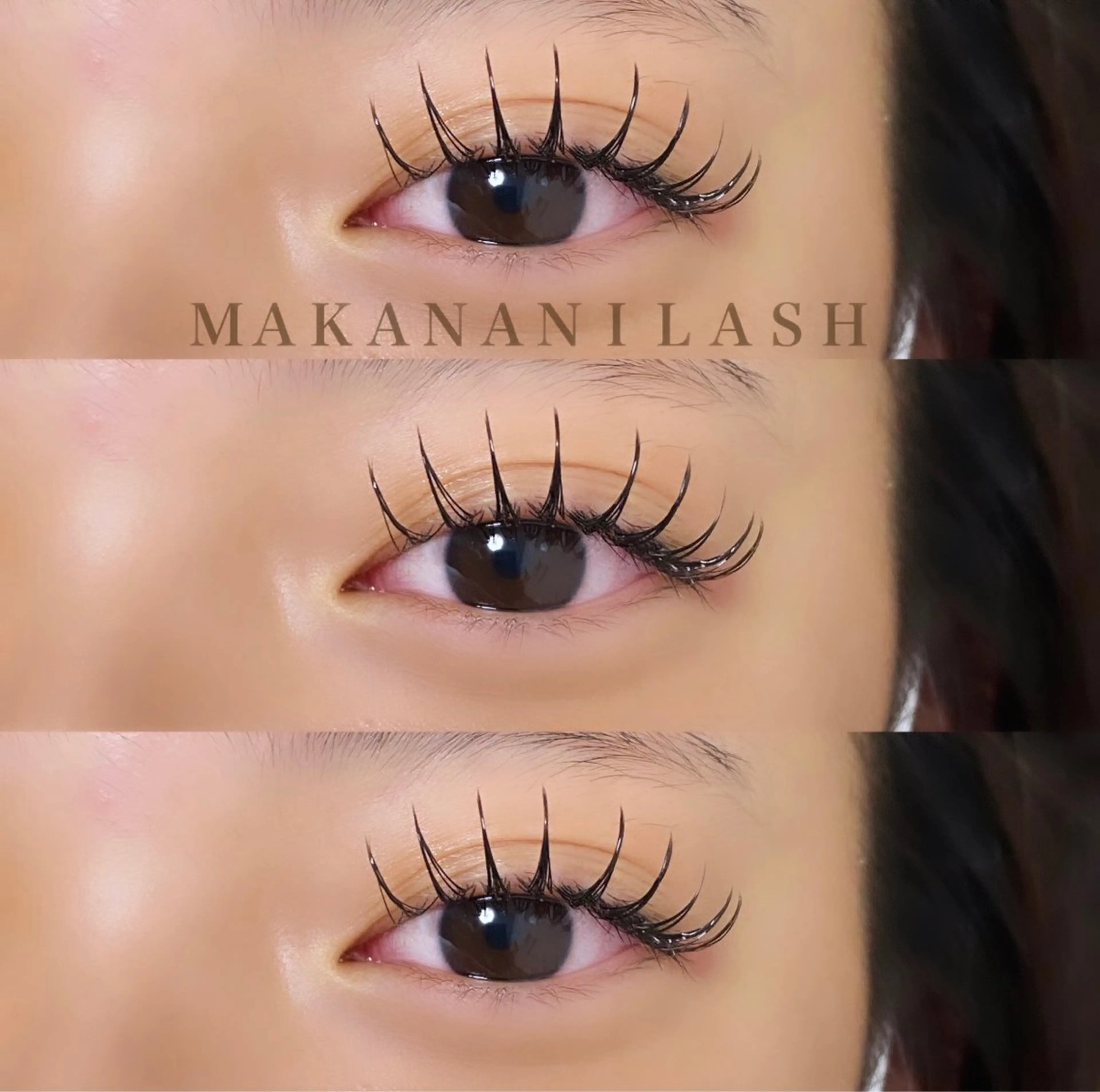 マツエク・マツパ 束感まつ毛 Dカール マツエク ヤマグチ リンのマツエク・マツパデザイン