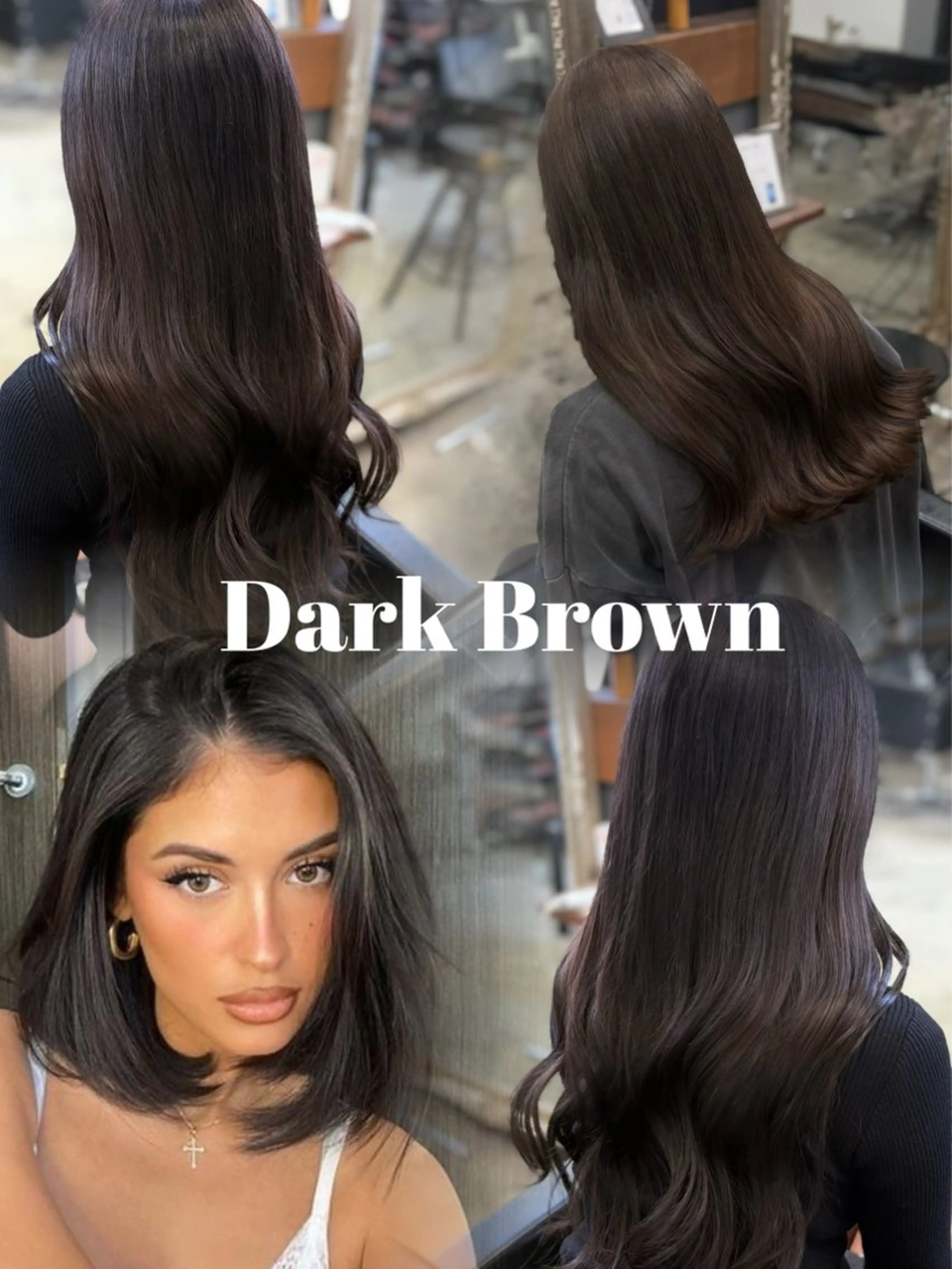 カラー ブラウンカラー 🖤西嶋　桃花🖤 エクステ/レイヤーのヘアスタイル