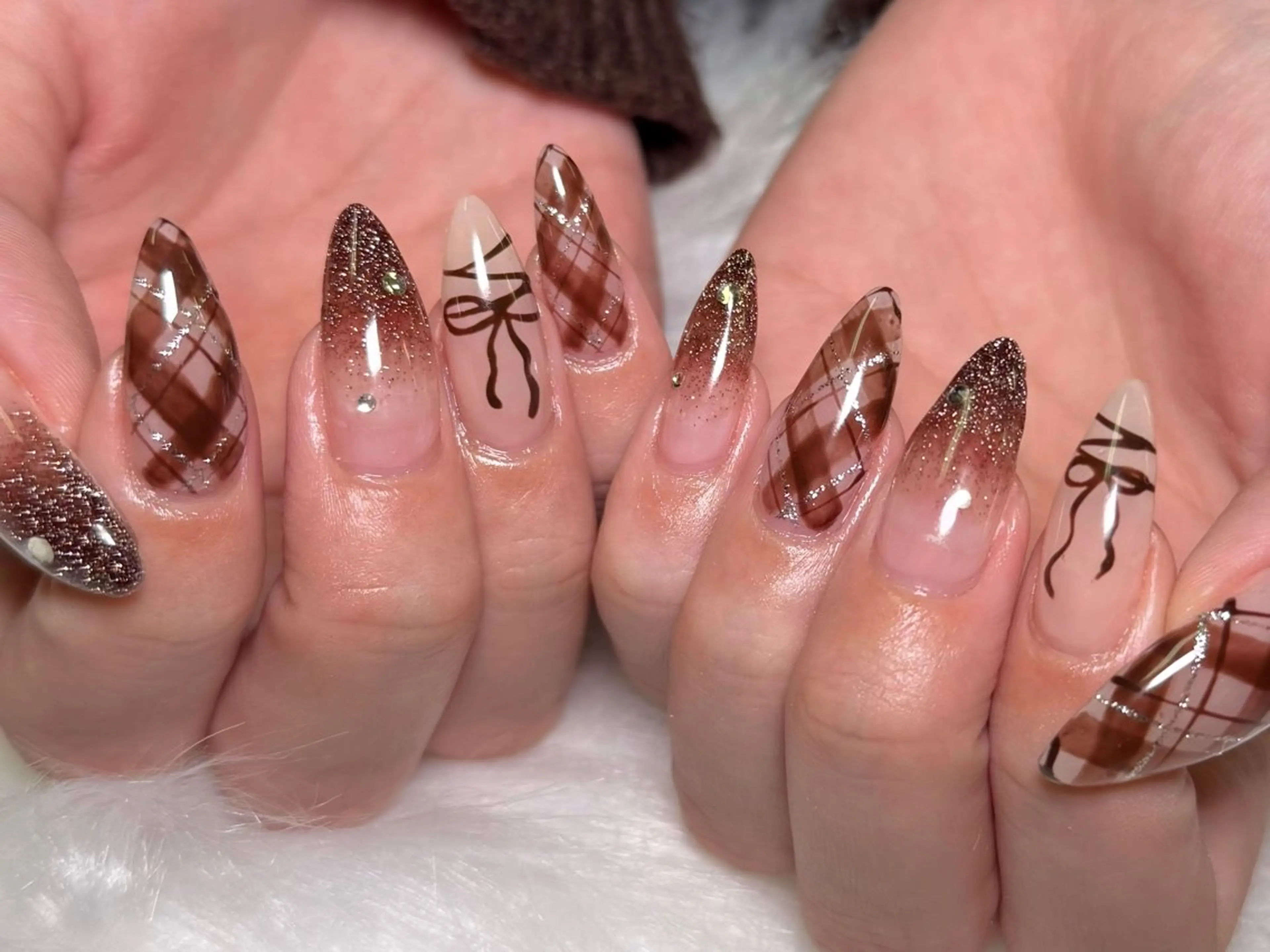 ネイル ハンドネイル M.jewelry 入谷店　himekaのネイルデザイン