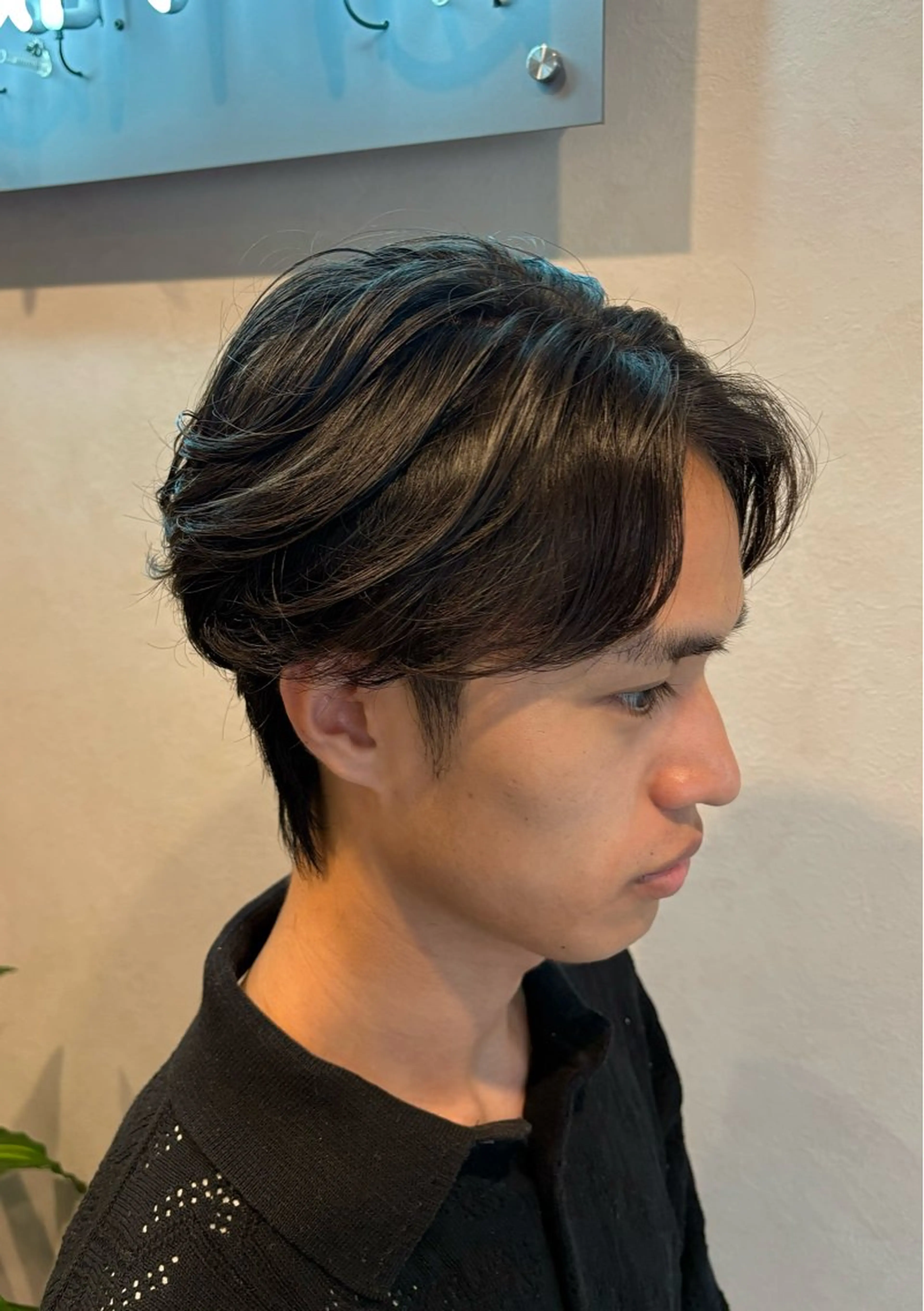 パーマ メンズ フェザーパーマ メンズパーマ カット パーマ トリートメント ショート/ボブ/ 透明感カラー🌿神永のヘアスタイル