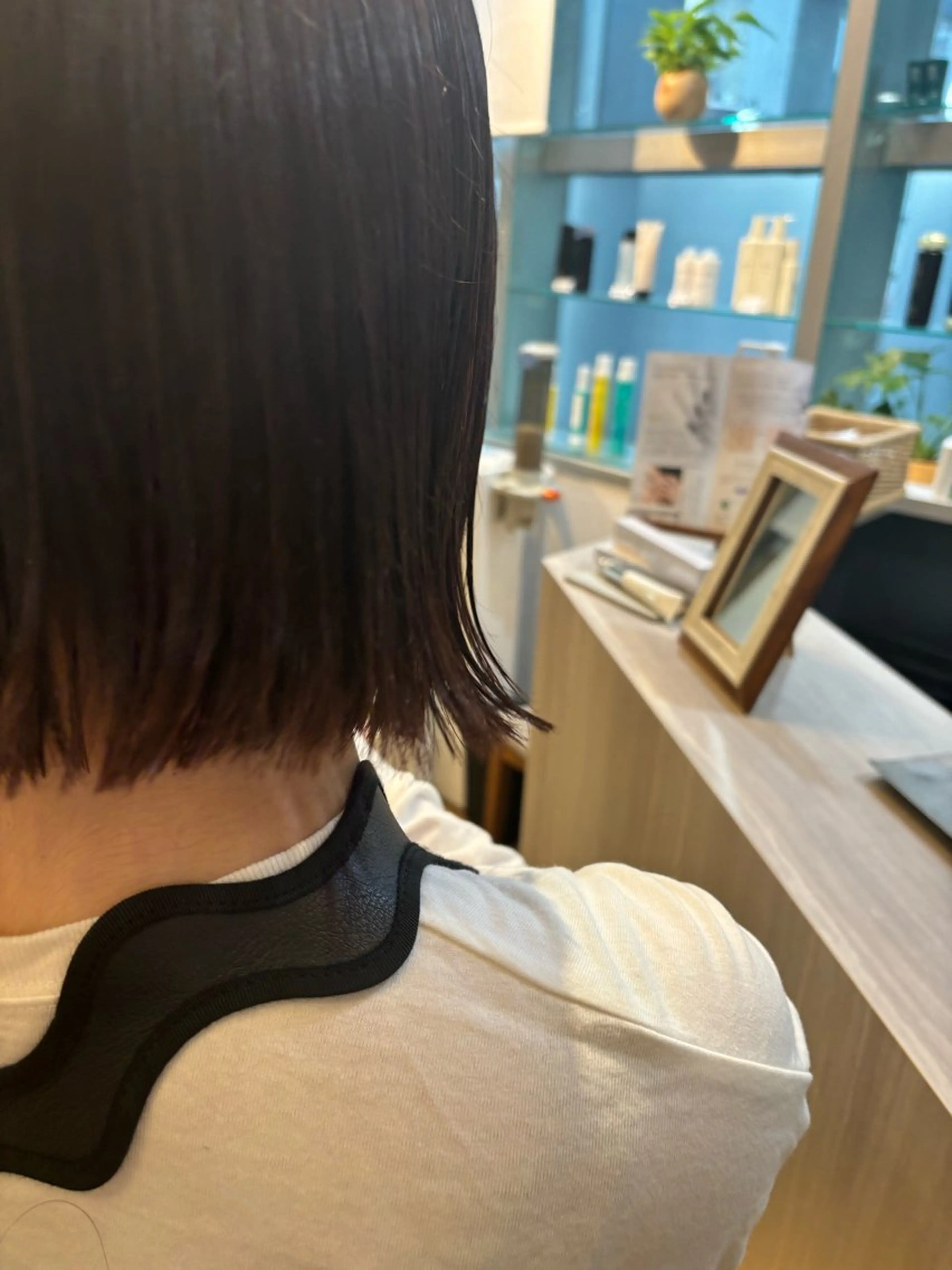 ショート カラー 池田理紗/ bob/メンズカットのヘアスタイル