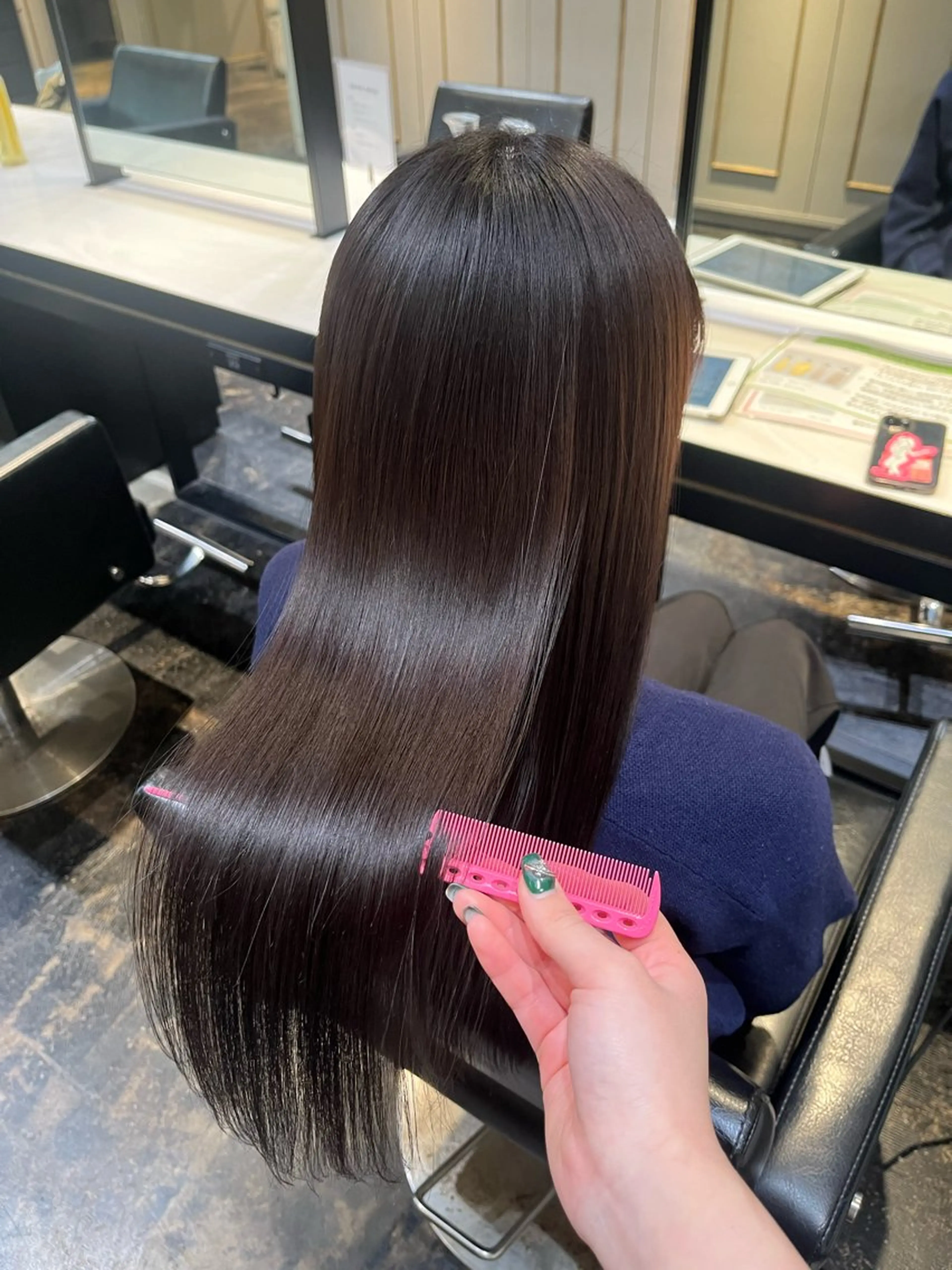 ロング 縮毛矯正 【✨モデル様募集✨】 MINAMIのヘアスタイル