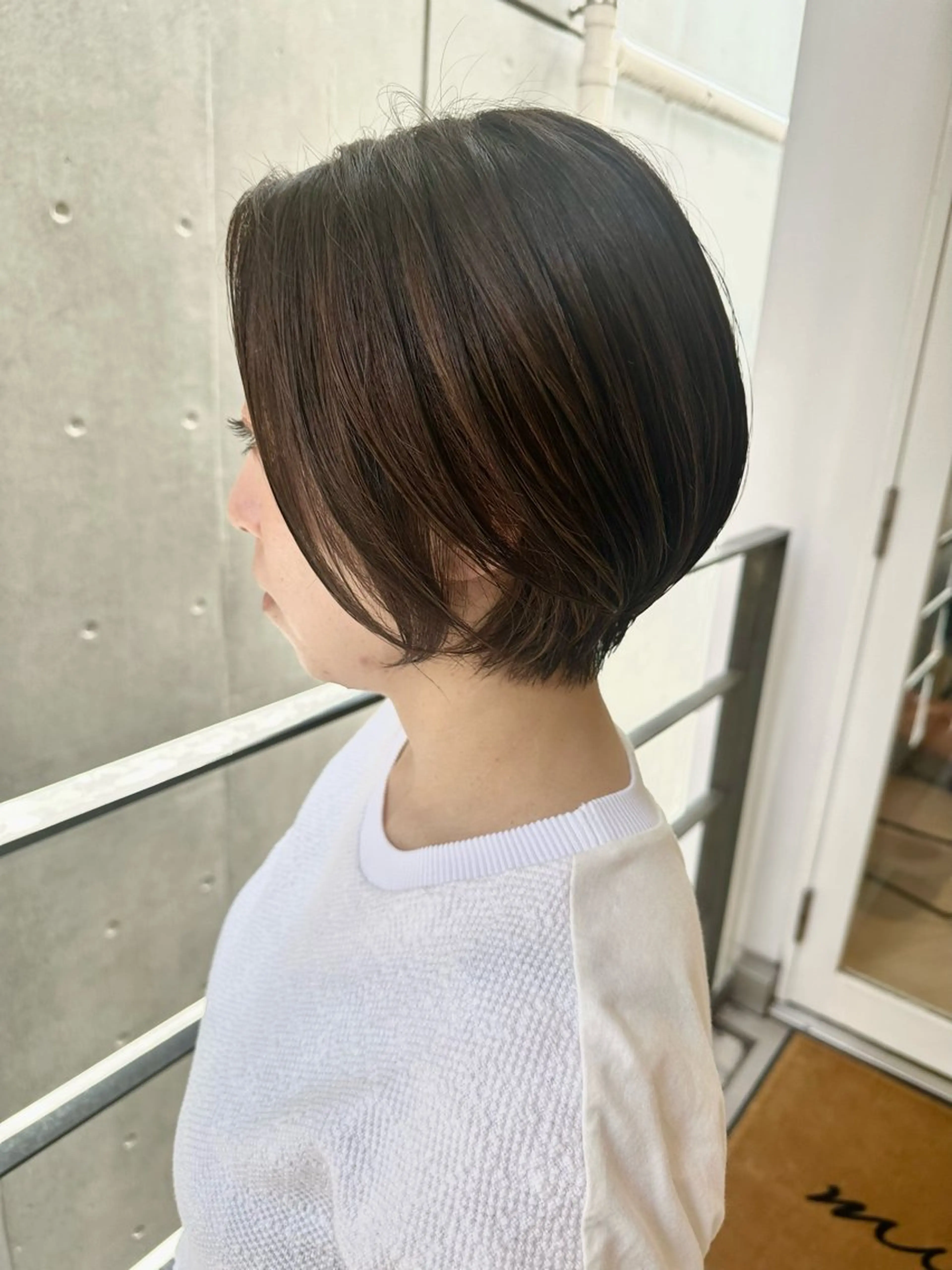 ショート ショートボブ ボブ ショートヘア カット ヘアカラー トリートメント 髪質改善/韓国風 レイヤー/田村祐樹のヘアスタイル