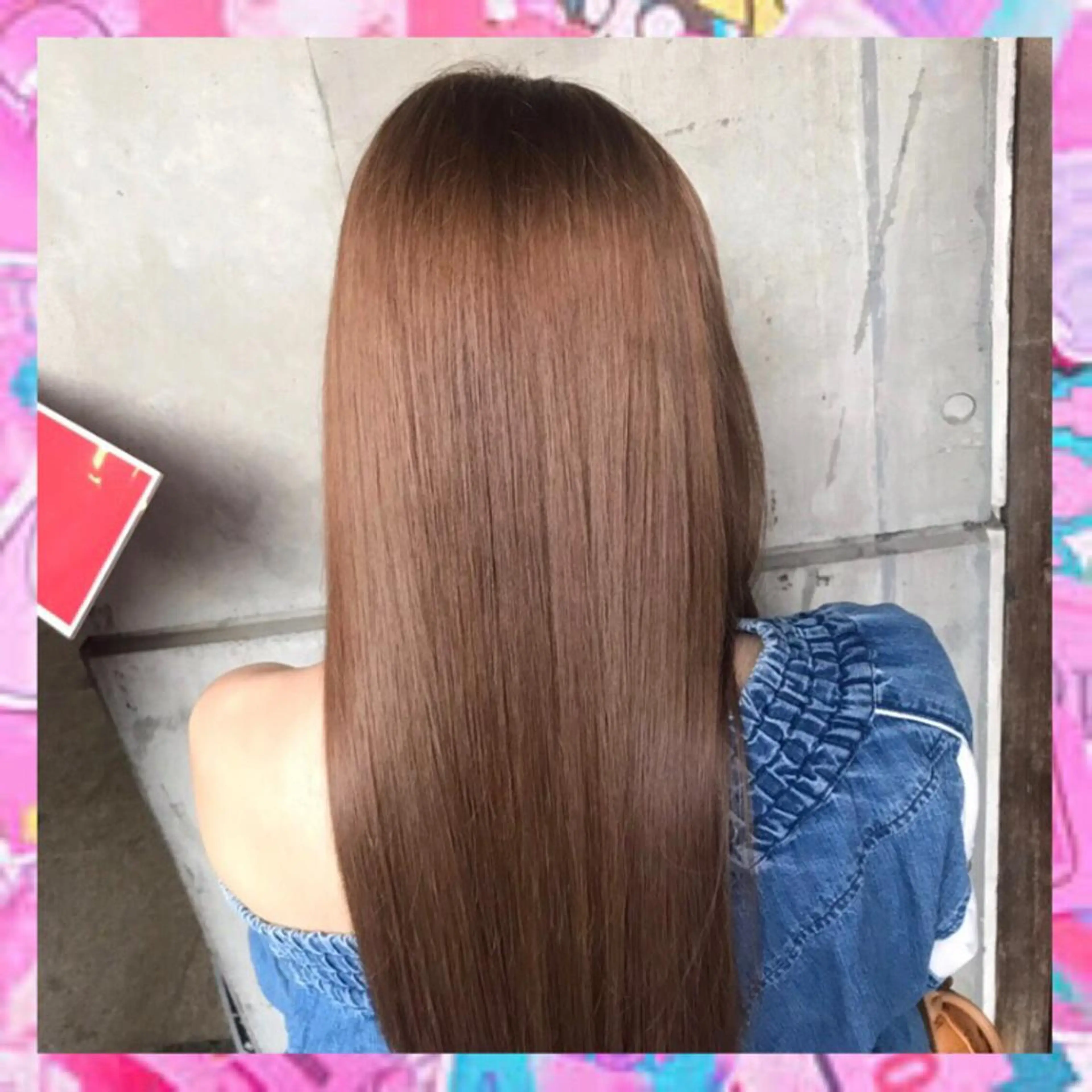 ロング カラー eN°byyoureshair所属・🎀トップスタイリ スト湯川響🎀のヘアスタイル