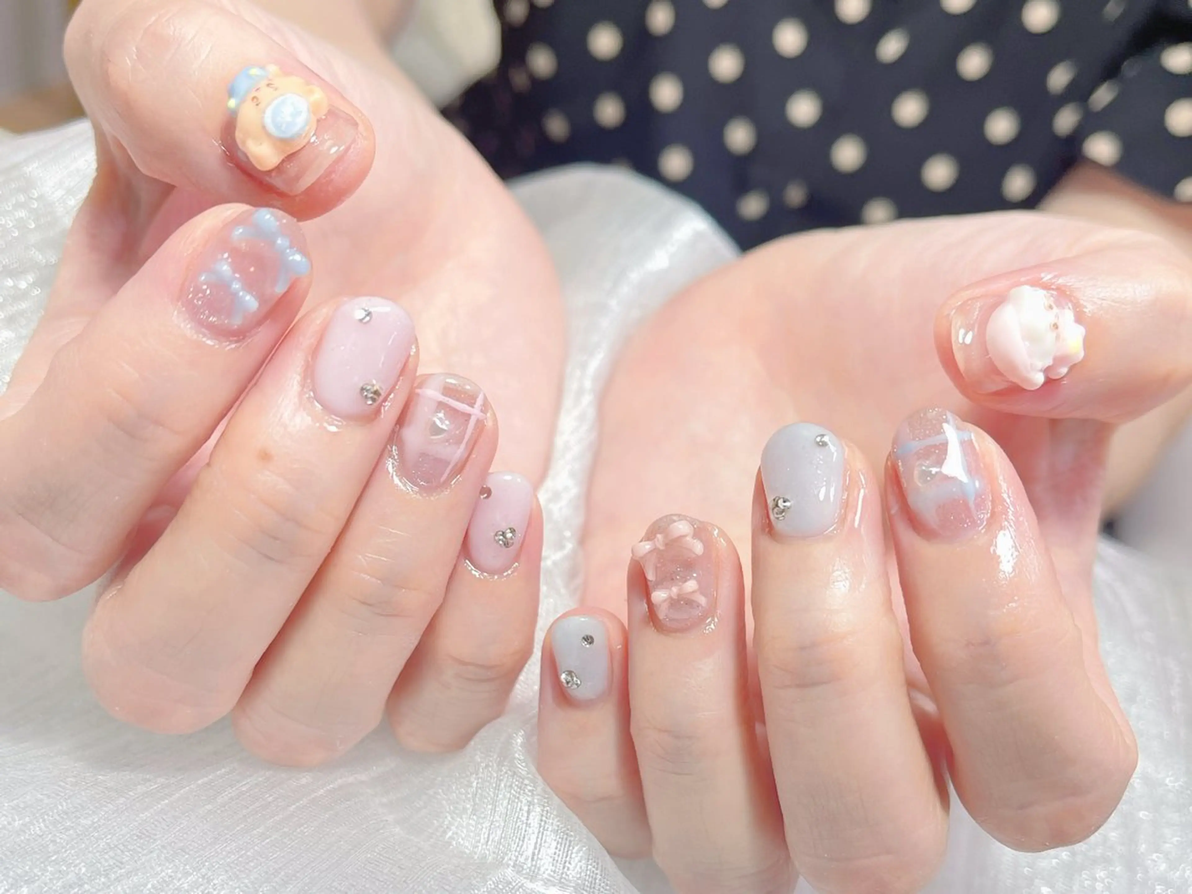 ネイル 🎀ネイルサロン エクラYUI🎀のネイルデザイン