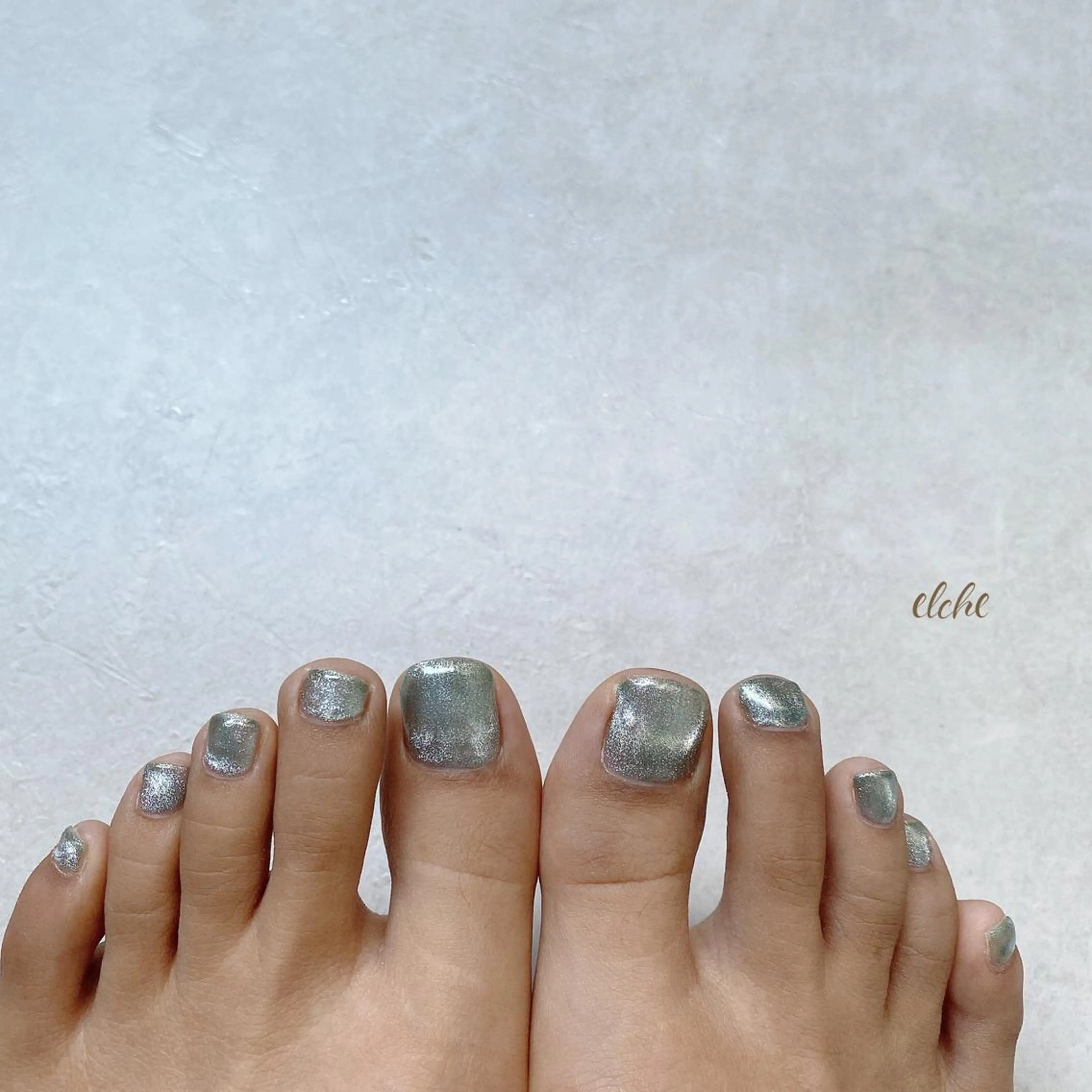 ネイル マグネットネイル Rio 𓍼のネイルデザイン