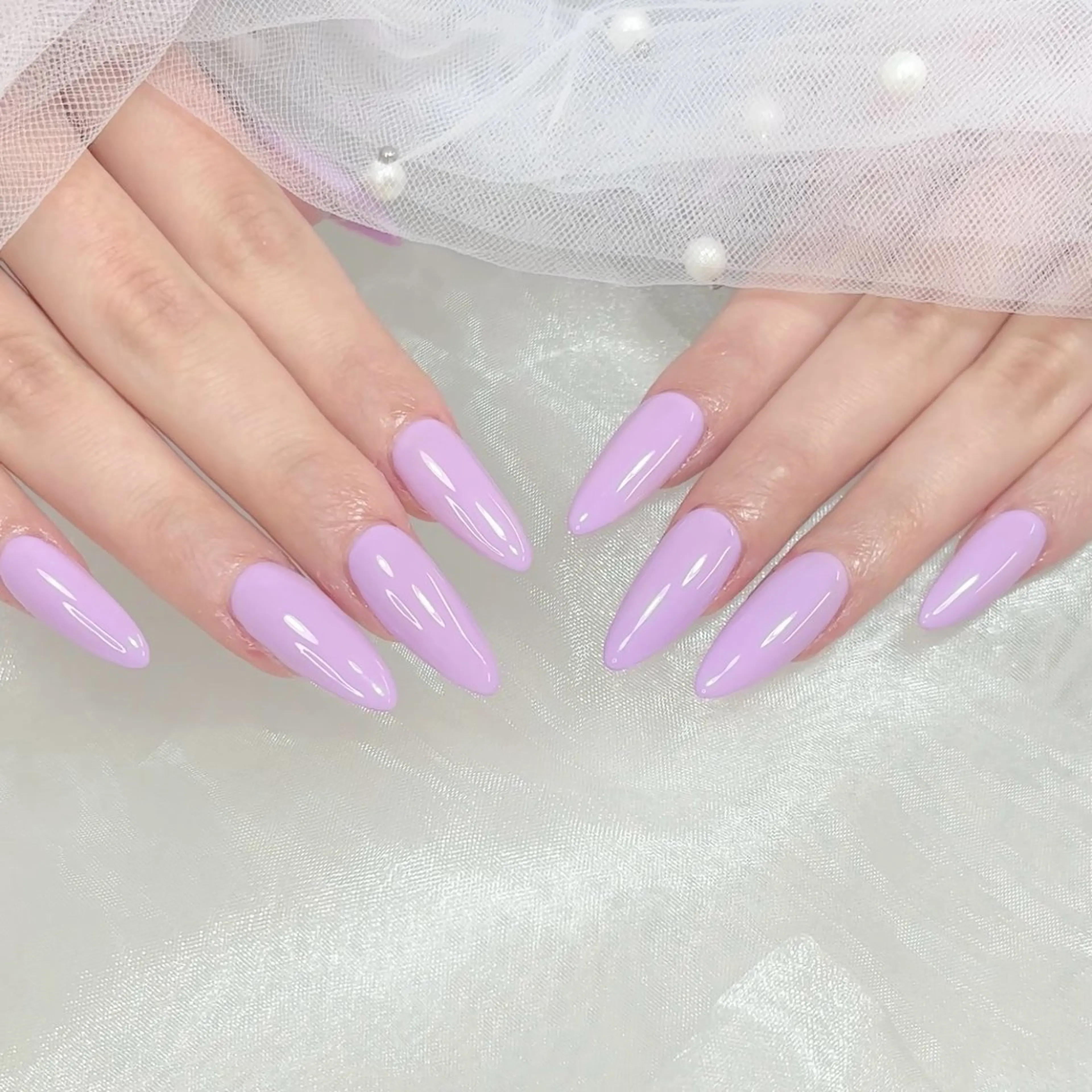 ネイル ワンカラーネイル shiro あやかのネイルデザイン