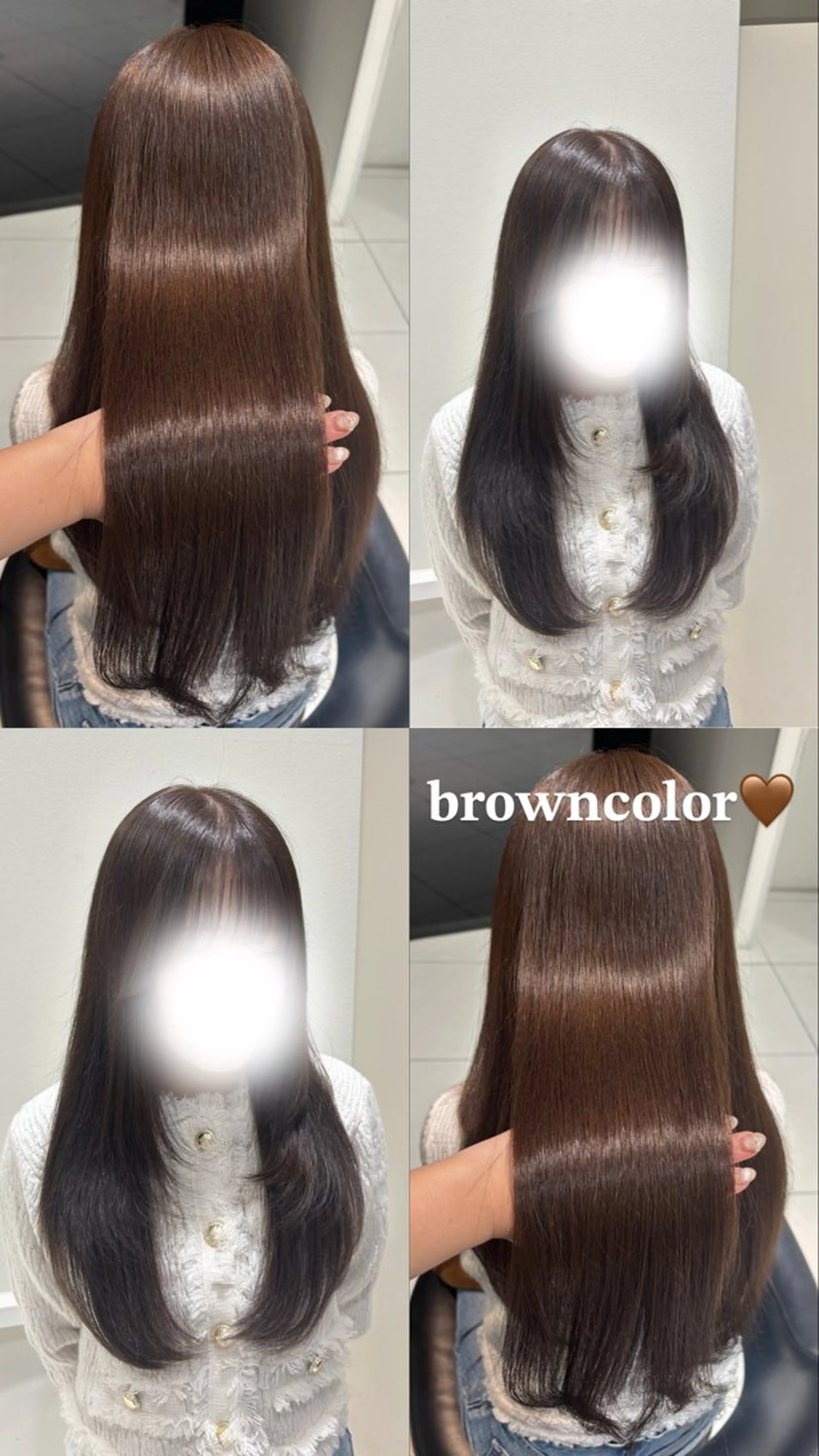 ロング 💞韓国カラー💞 あやかのヘアスタイル