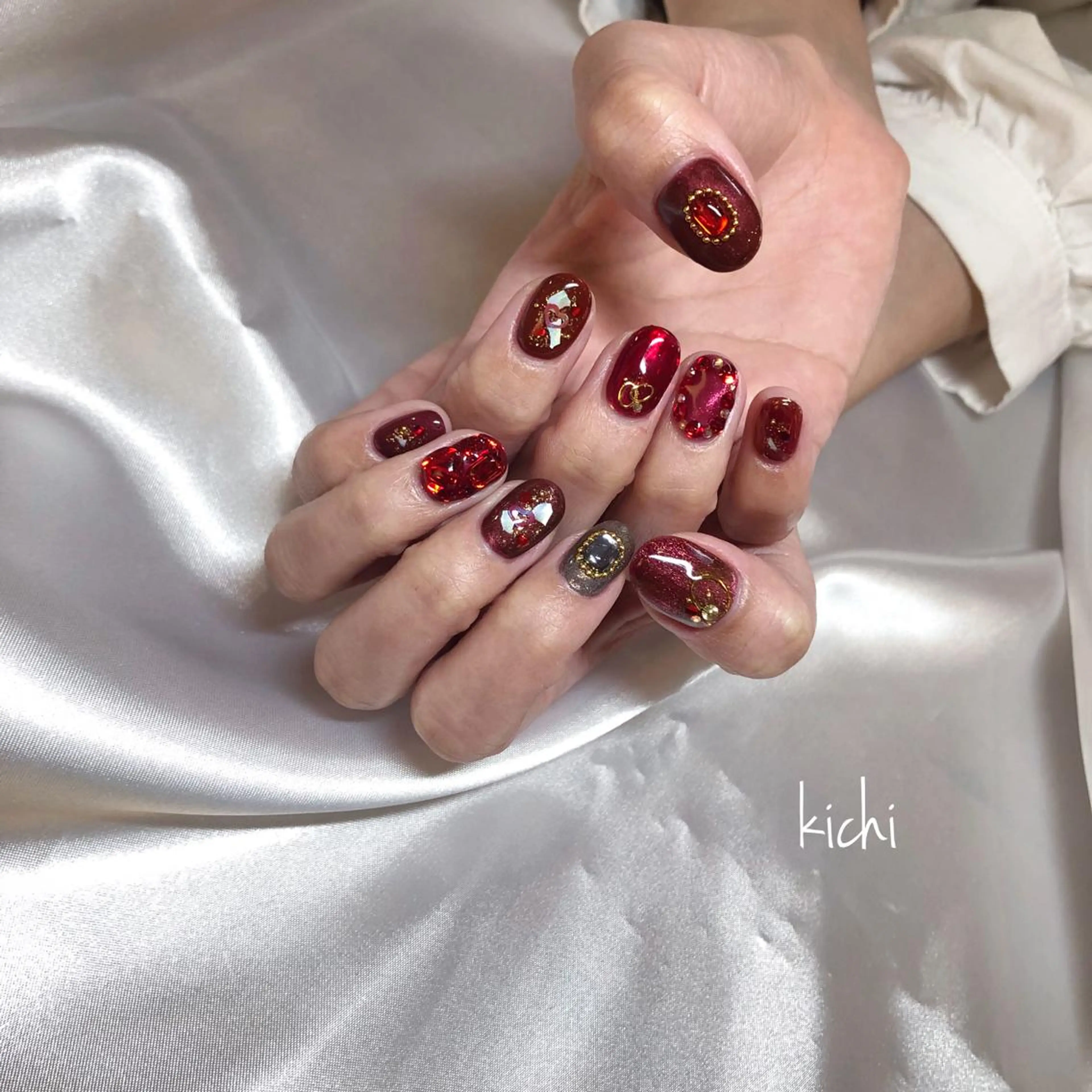 ネイル kichi･: *のネイルデザイン