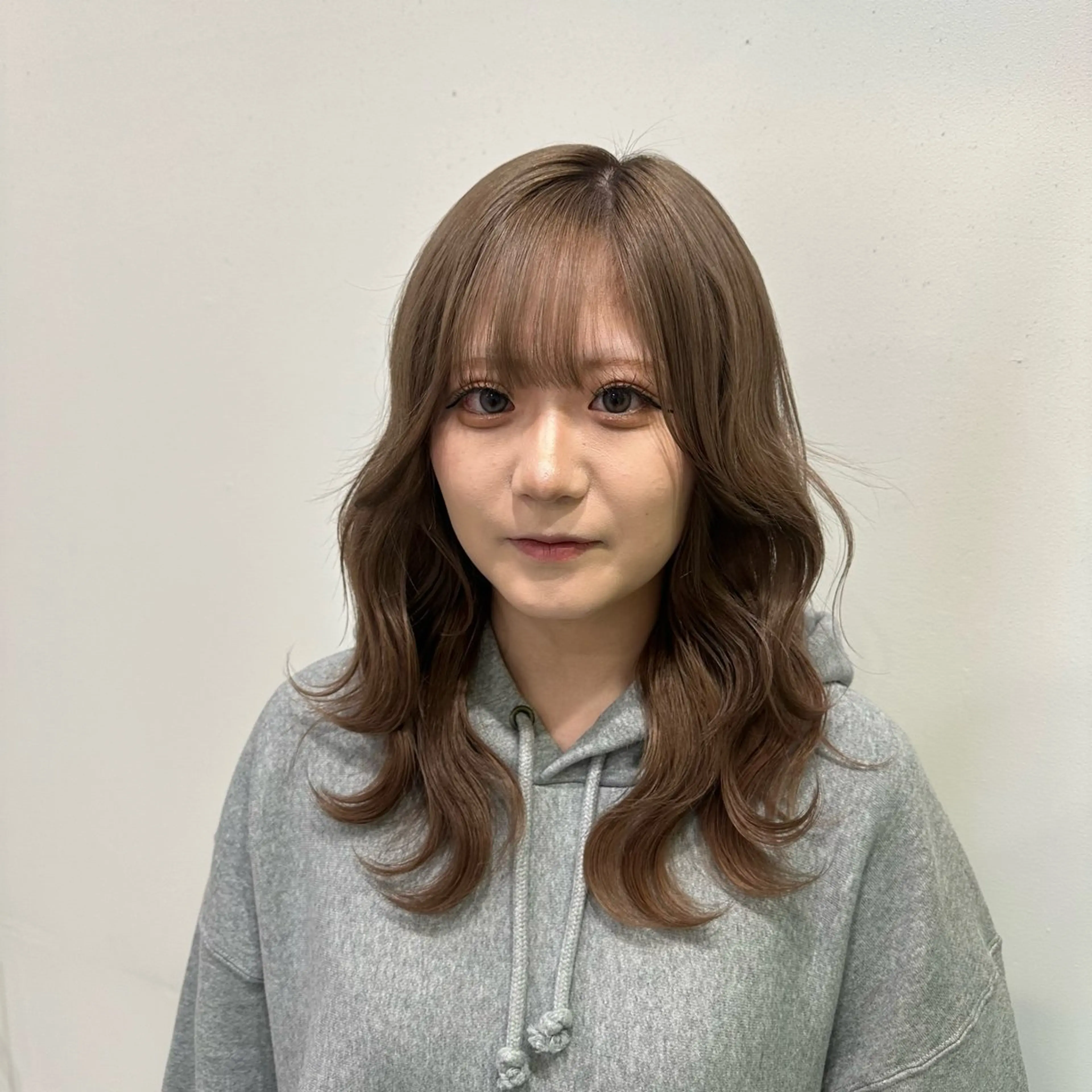 セミロング レイヤーカット ヘアカラー 渋谷/透明感カラー /半個室/こうめいのヘアスタイル