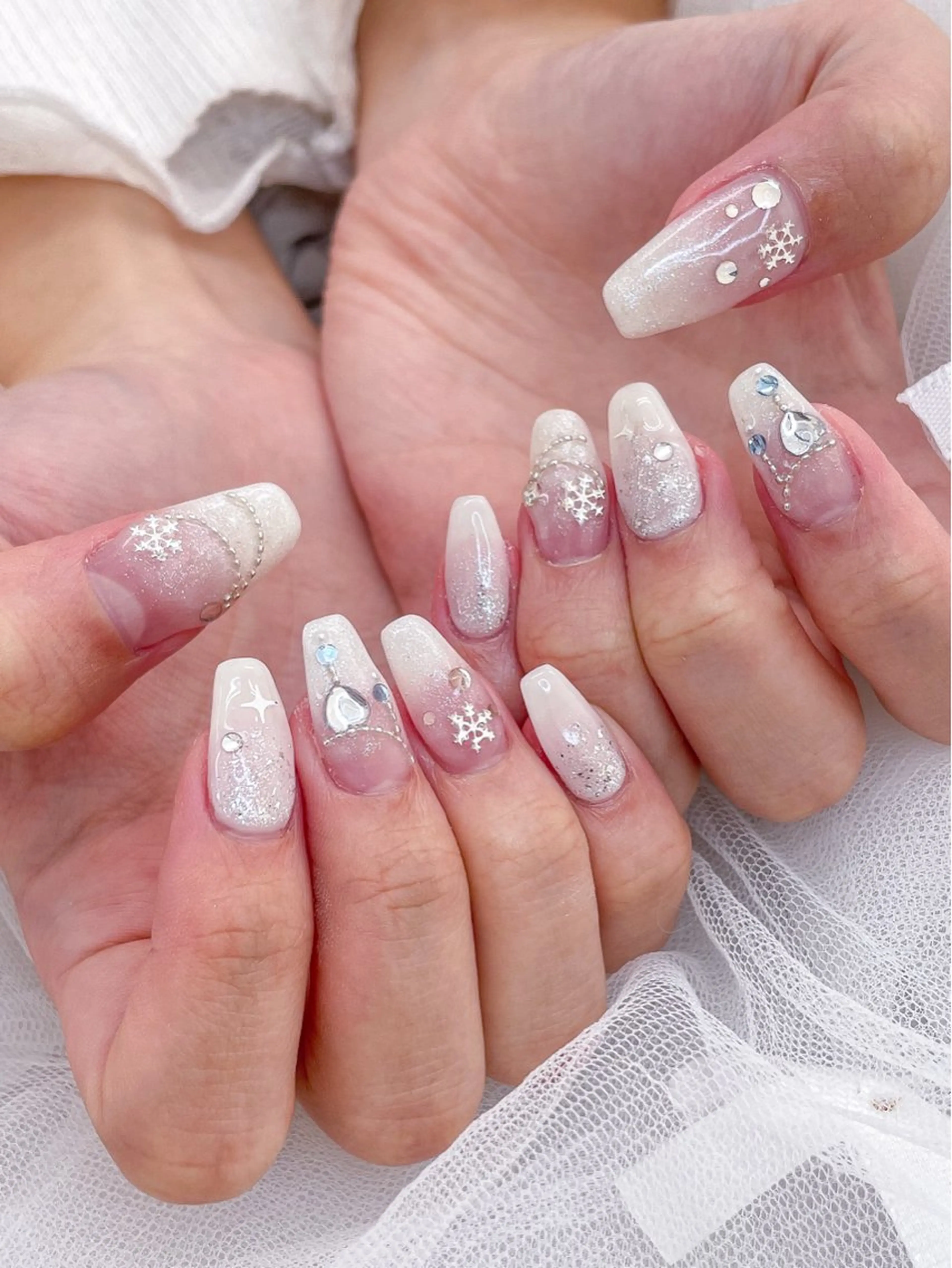 ネイル 冬ネイル 五十嵐 美智のネイルデザイン