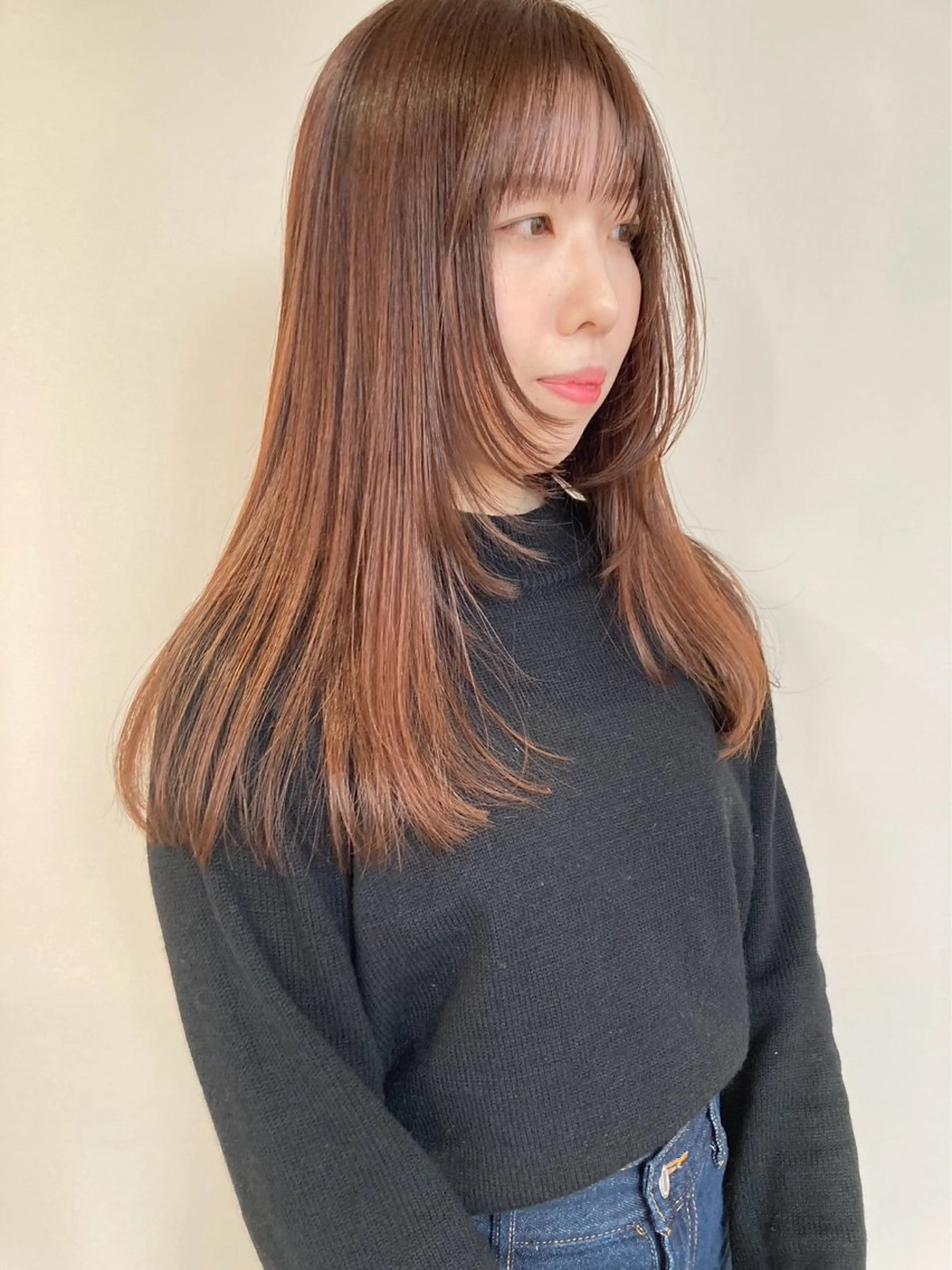 ミディアム 平尾駅直結/徒歩0分 イノセントヘアのヘアスタイル