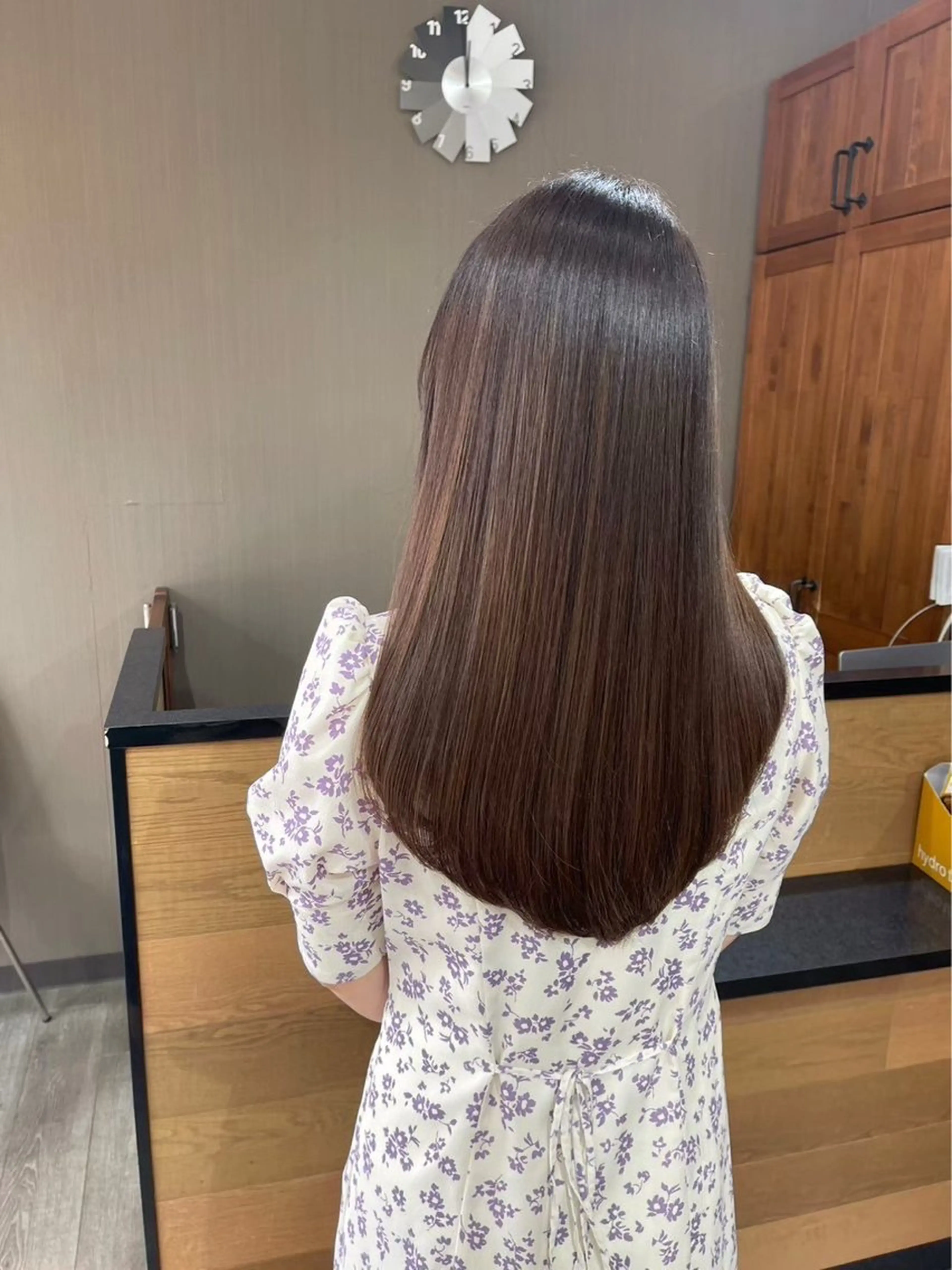 ロング 縮毛矯正 髪質改善ストレート/ 廣瀬のヘアスタイル