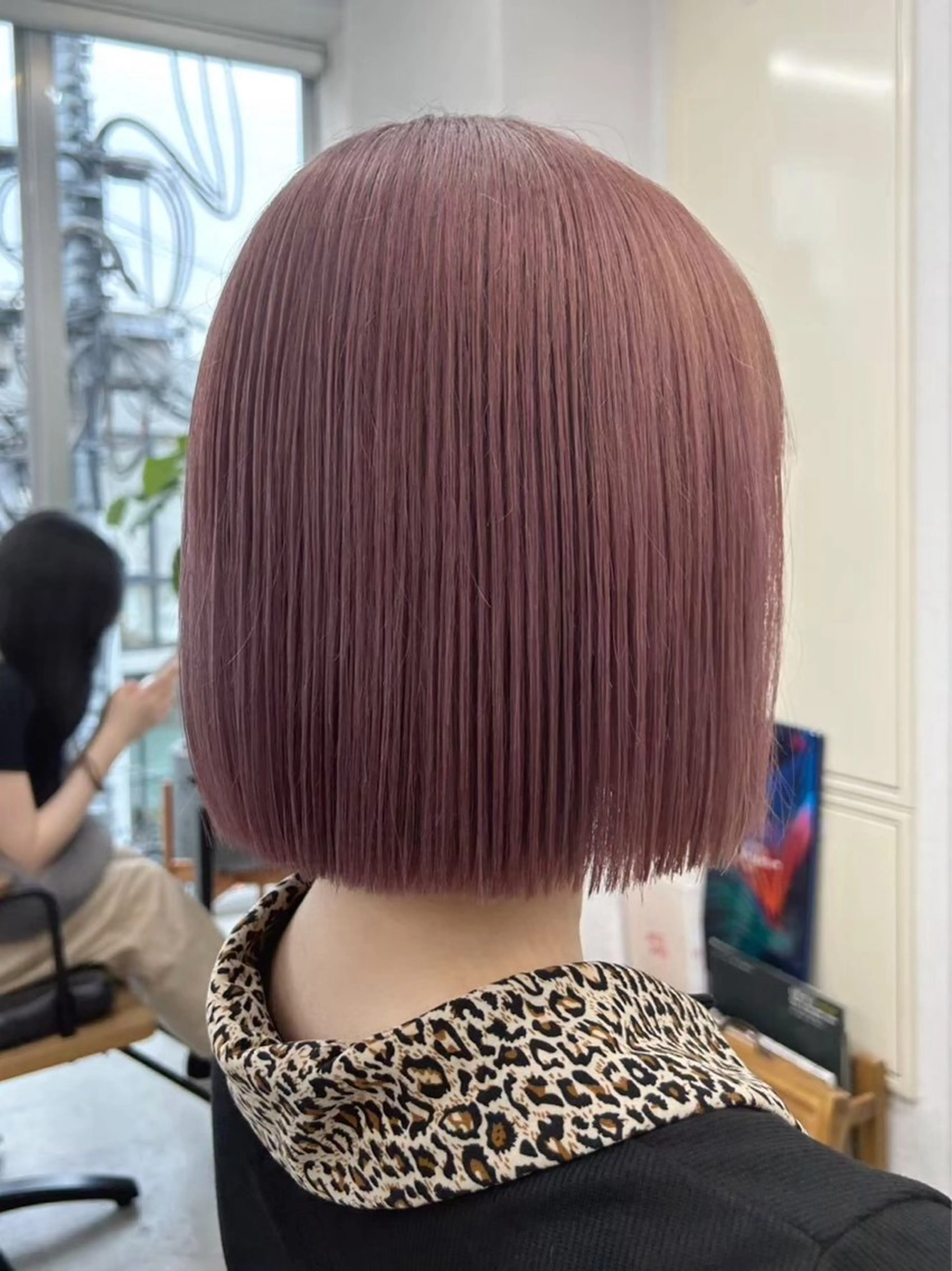 カラー ヘアカラー 🎀 のえか/ハイ トーン/ピンク🤍のヘアスタイル