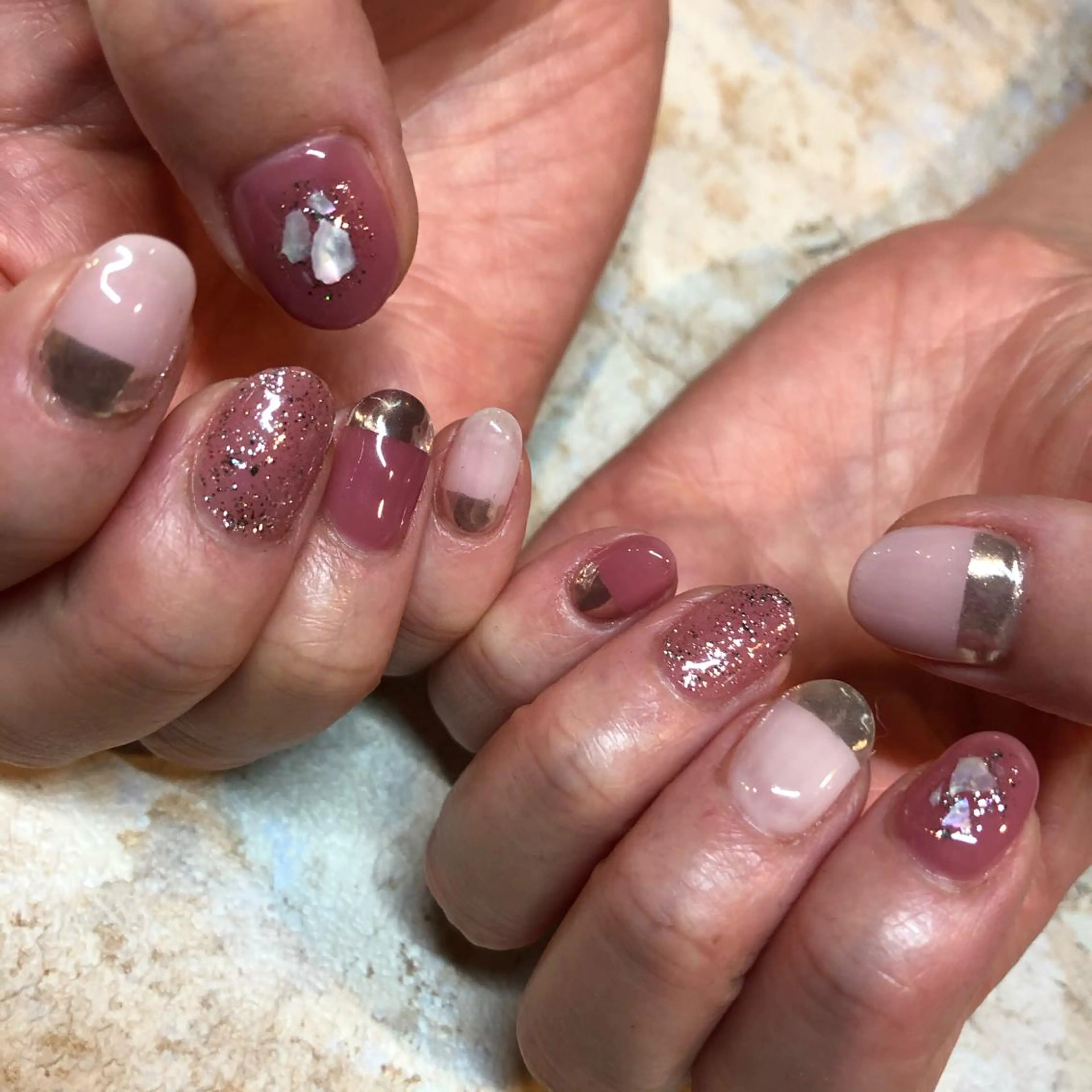 ネイル umber 三茶1分のネイルデザイン