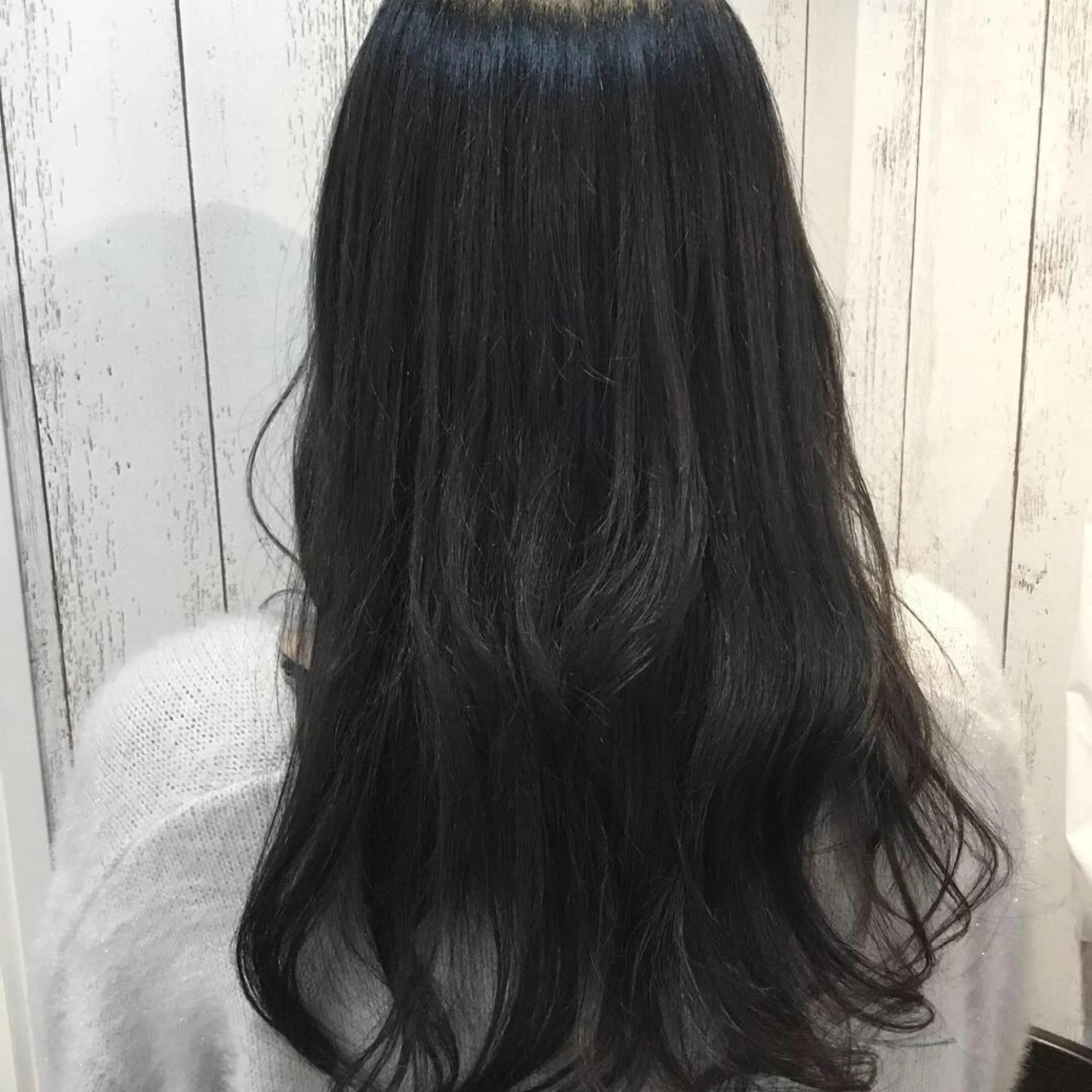 ロング カラー パーマ 金崎 新吾のヘアスタイル