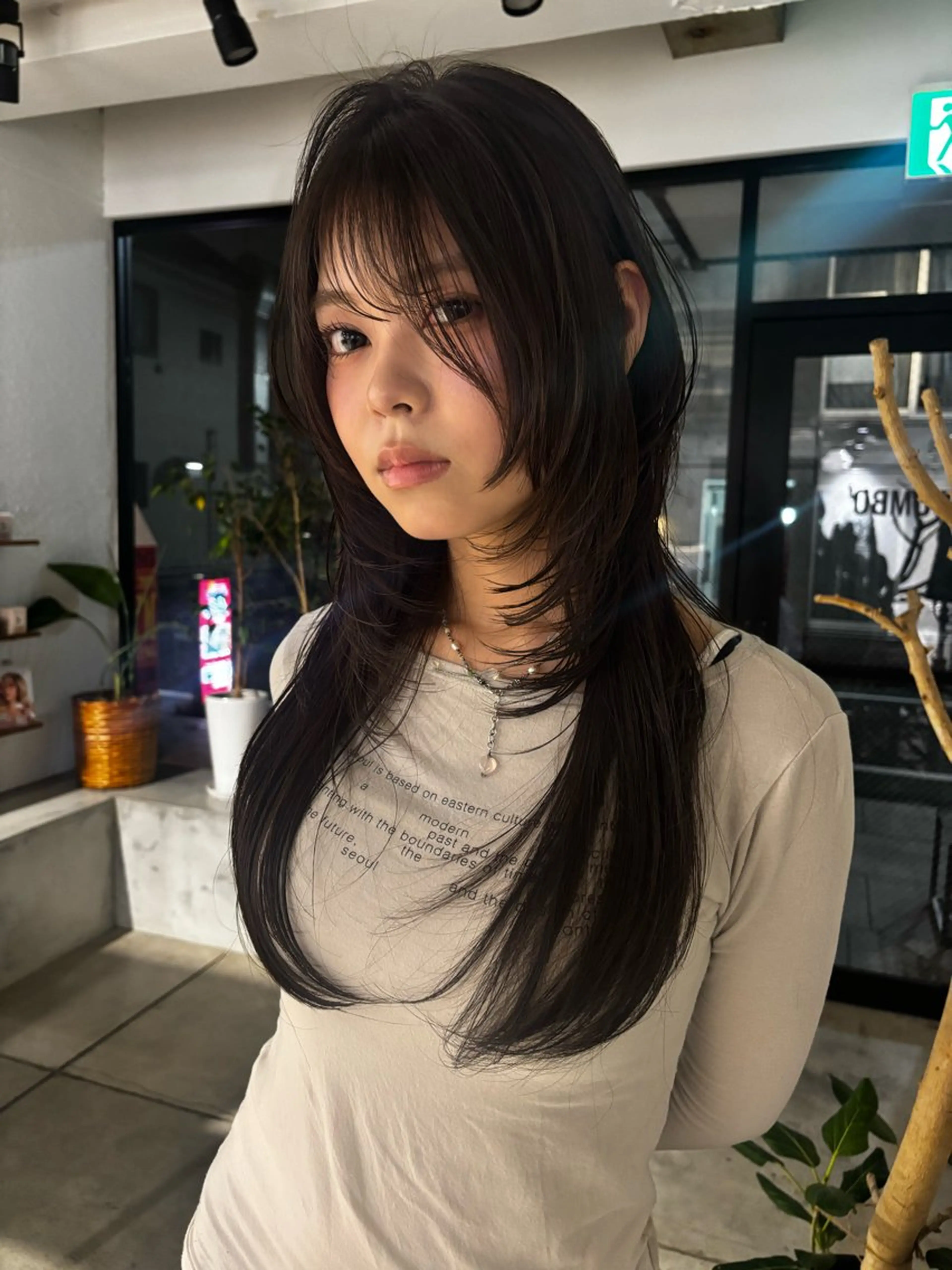 ロング 艶カラー🎀メンズ カットasunaのヘアスタイル