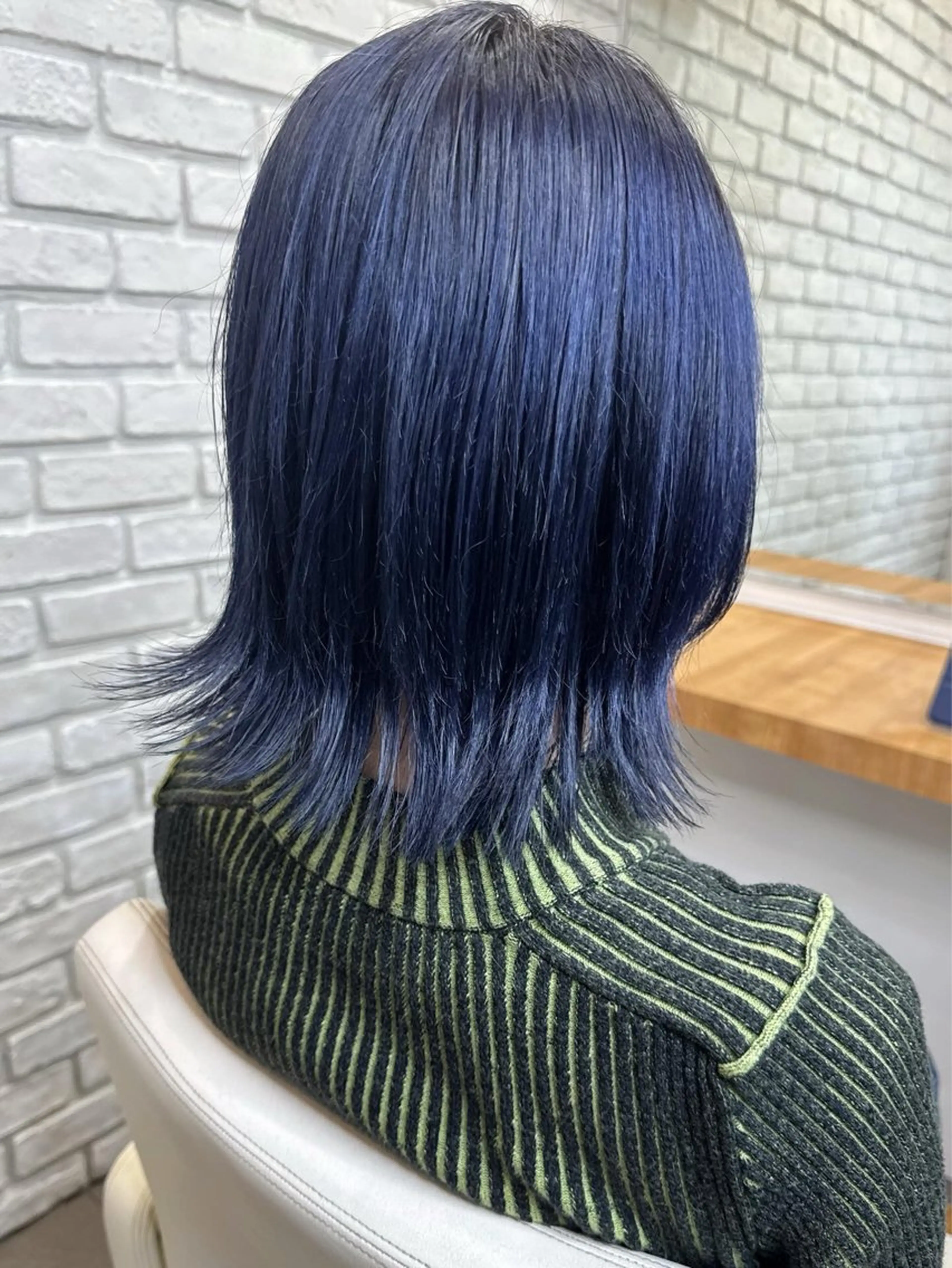 カット＋ダブルカラー《ケアブリーチ》＋トリートメントの写真