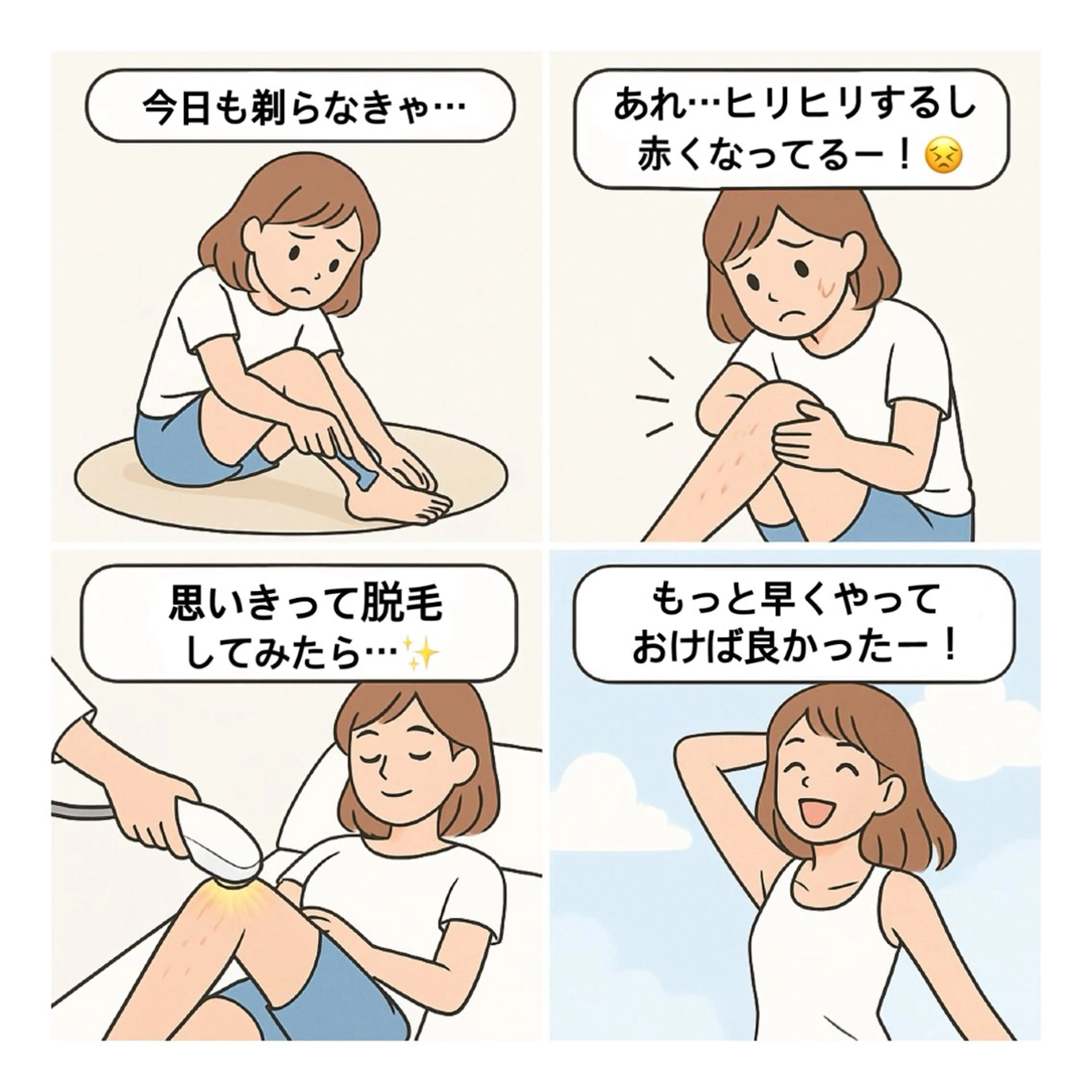 脱毛 M's Style NAIL BARのネイルデザイン