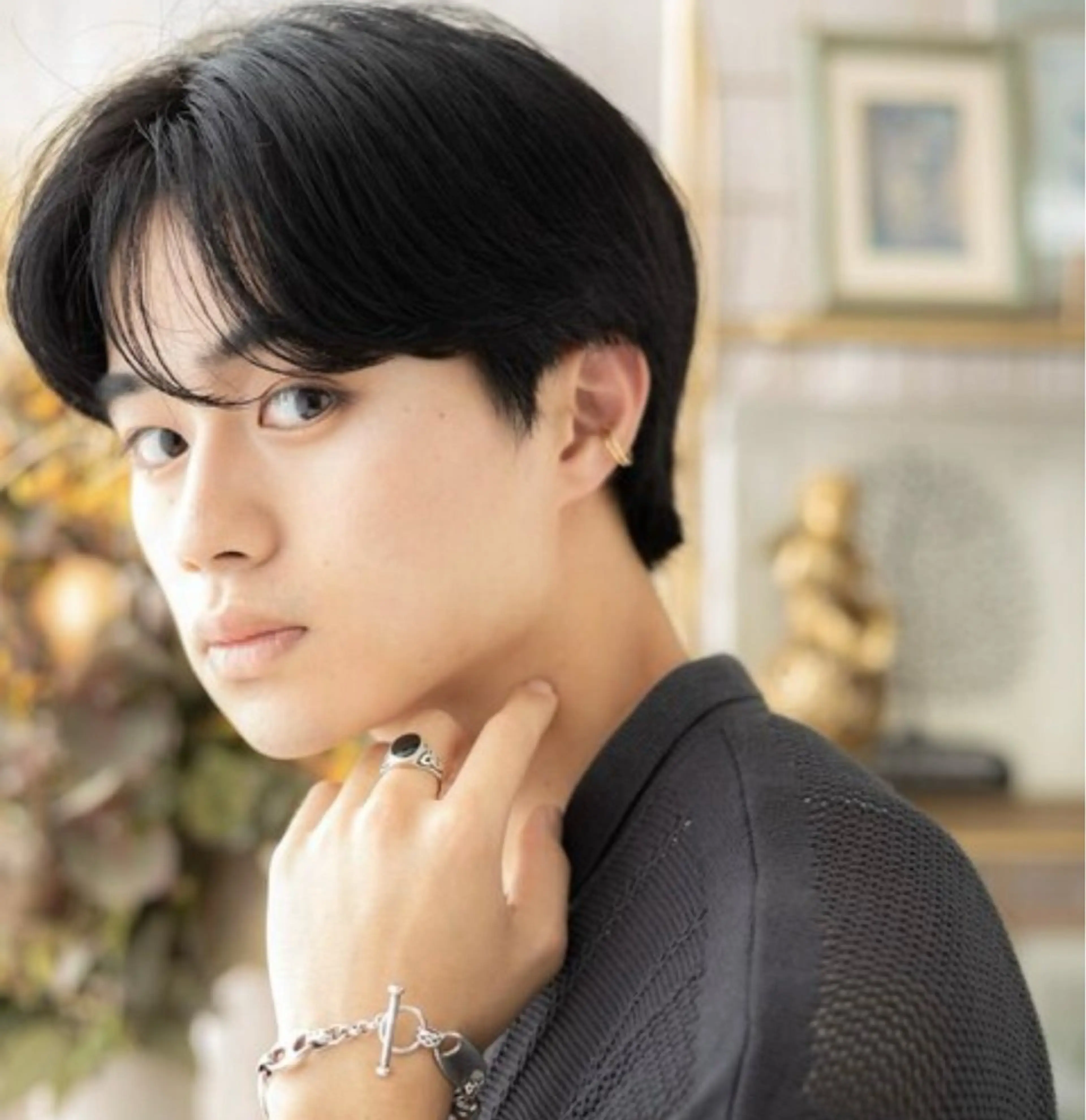 メンズ 艶髪カラー🤍ྀི 強矢　美紗希🩷ྀིのヘアスタイル