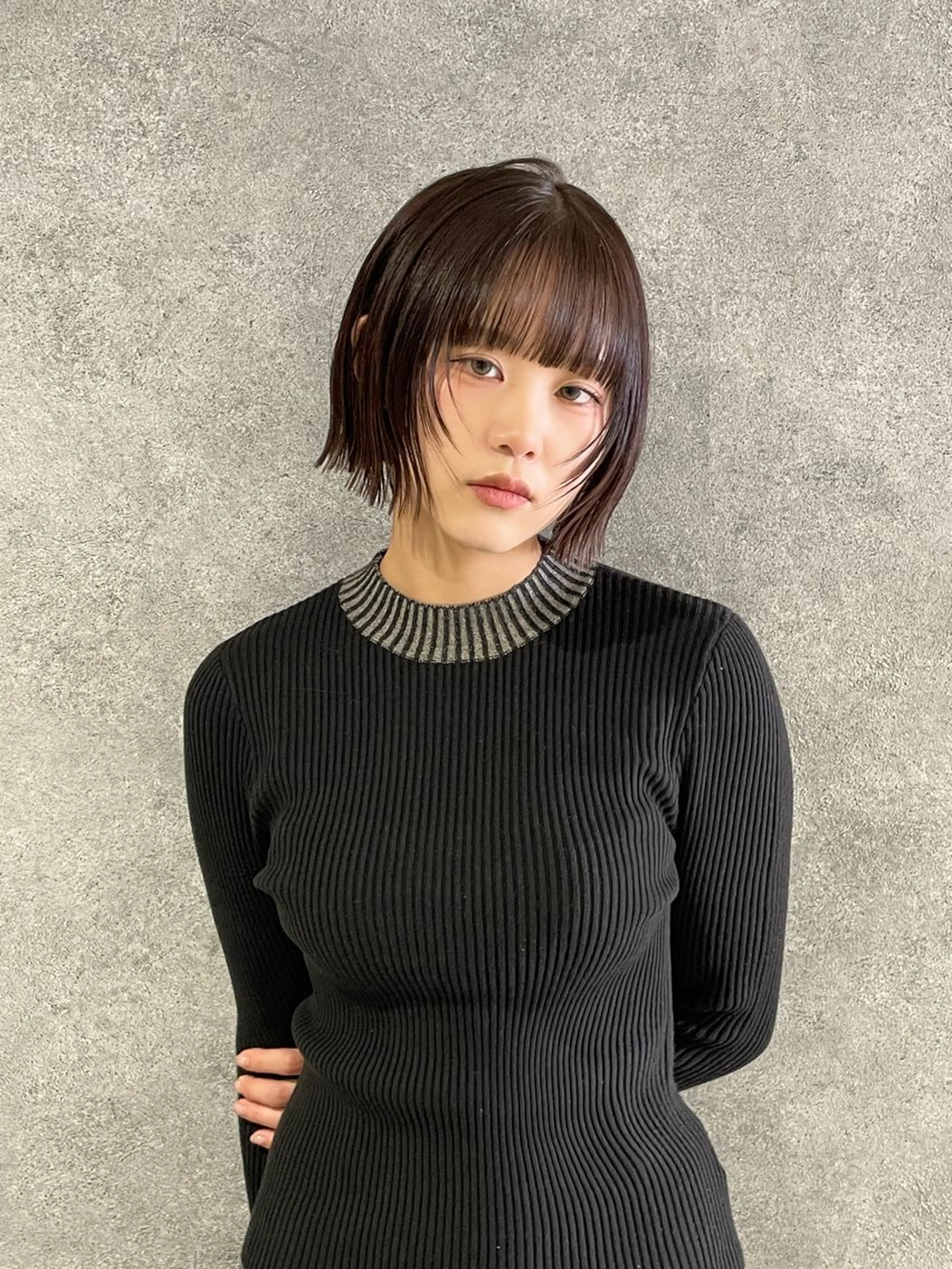 【人気No.1☝🏻💗 ̖́-】 切りっぱなしボブ／タッセルボブの写真