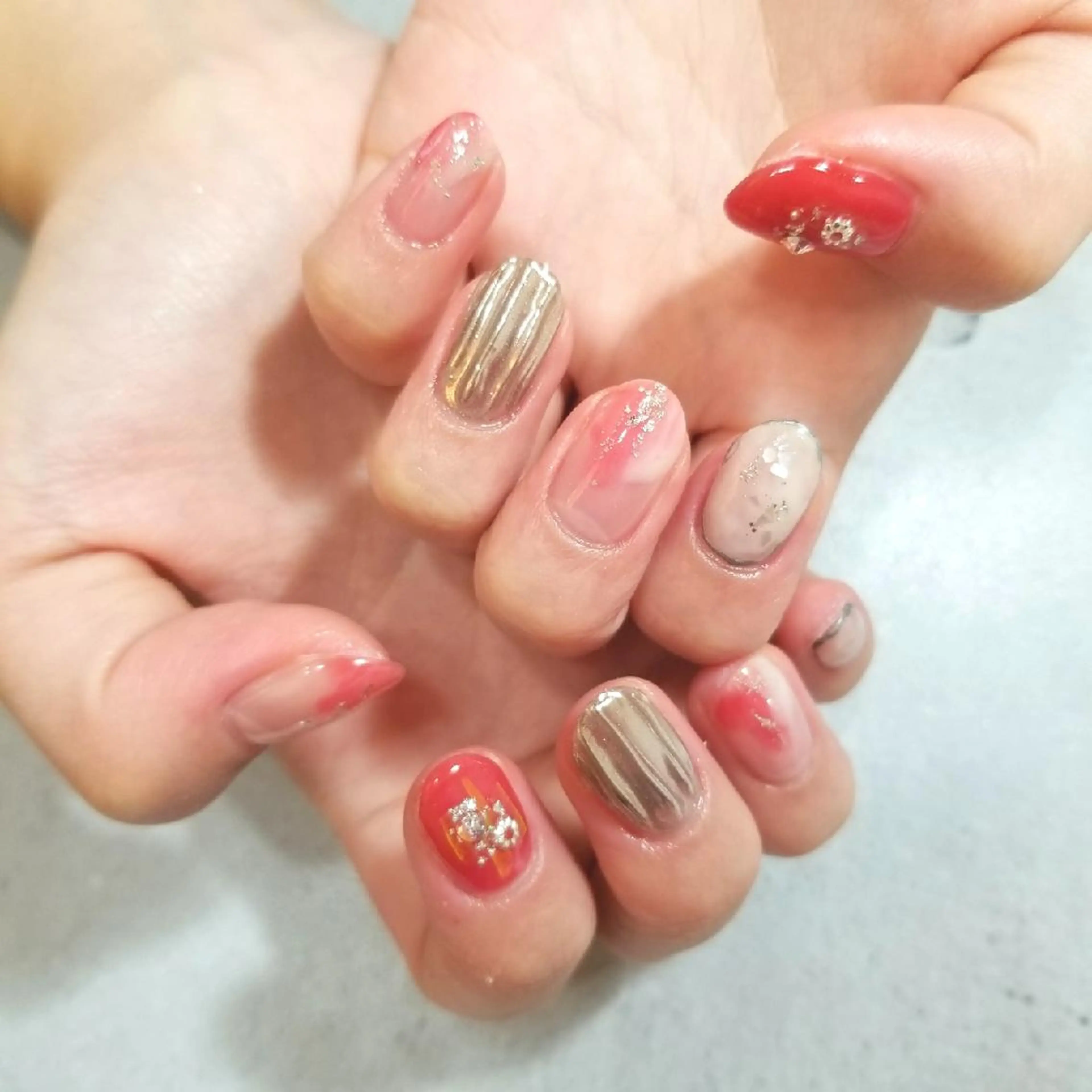 ネイル nijiiro🌈 サトウのネイルデザイン