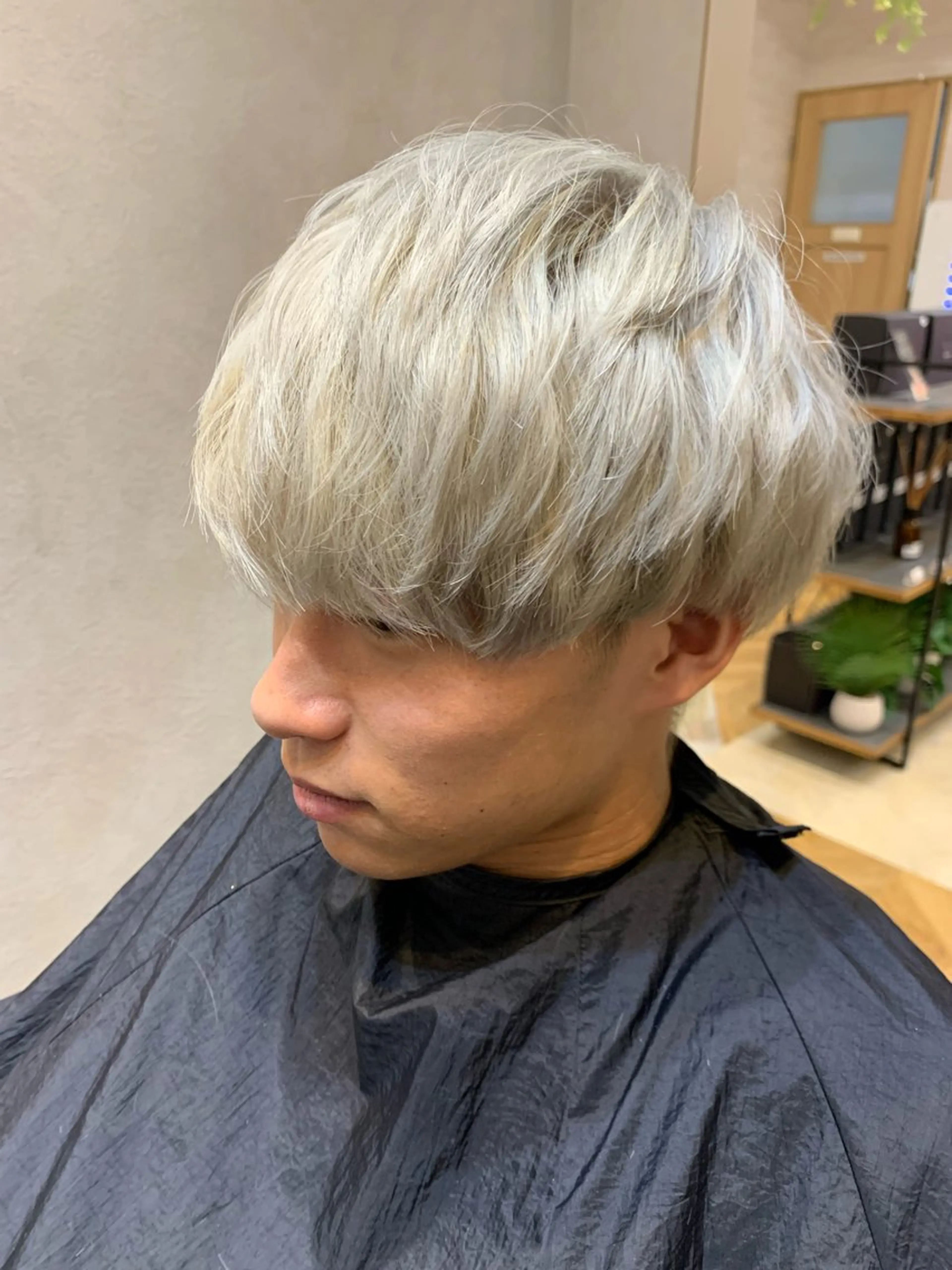 メンズ ヘアカラー newiネウィ _naoのヘアスタイル