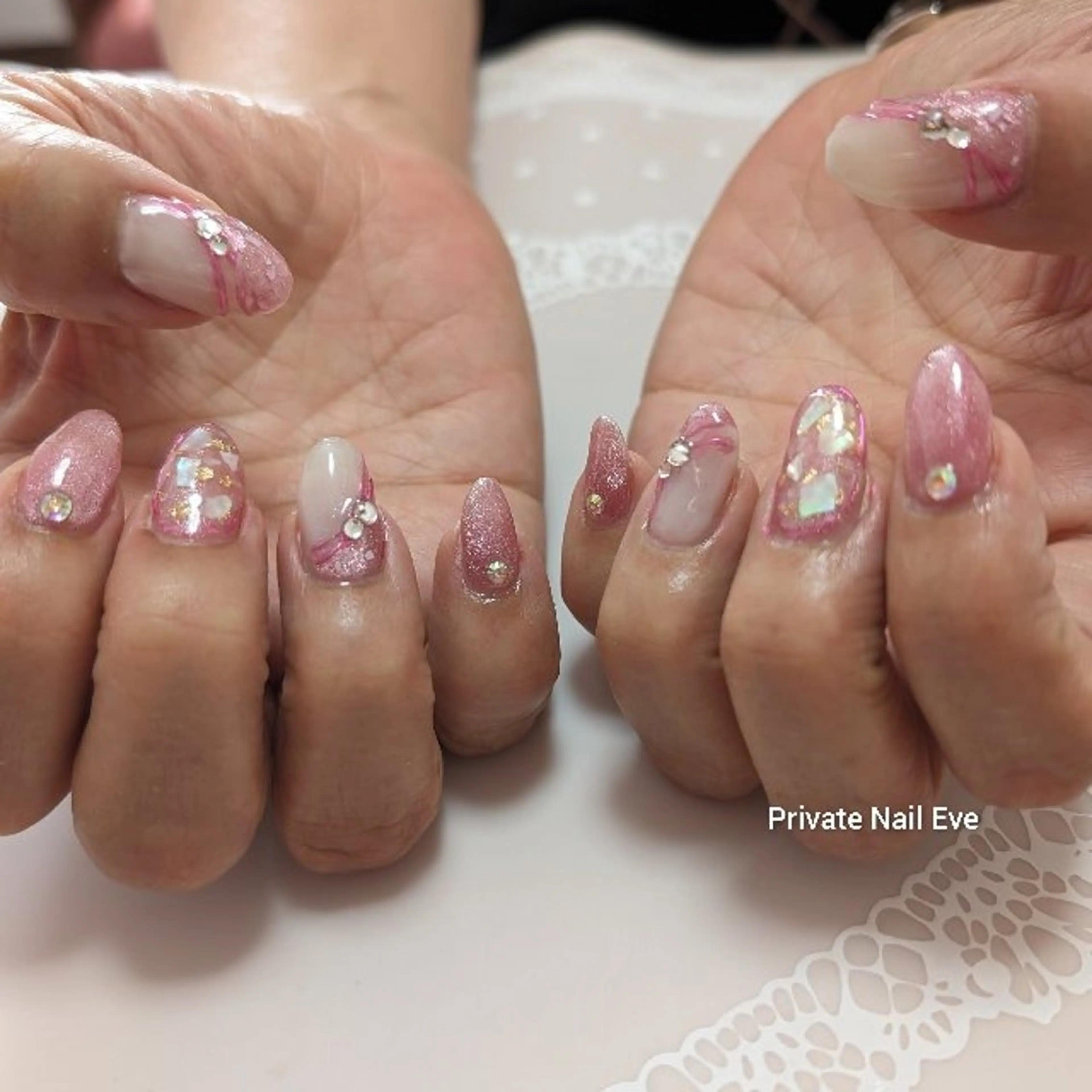 ネイル ニュアンスネイル ハンドネイル ネイル junkoのネイルデザイン