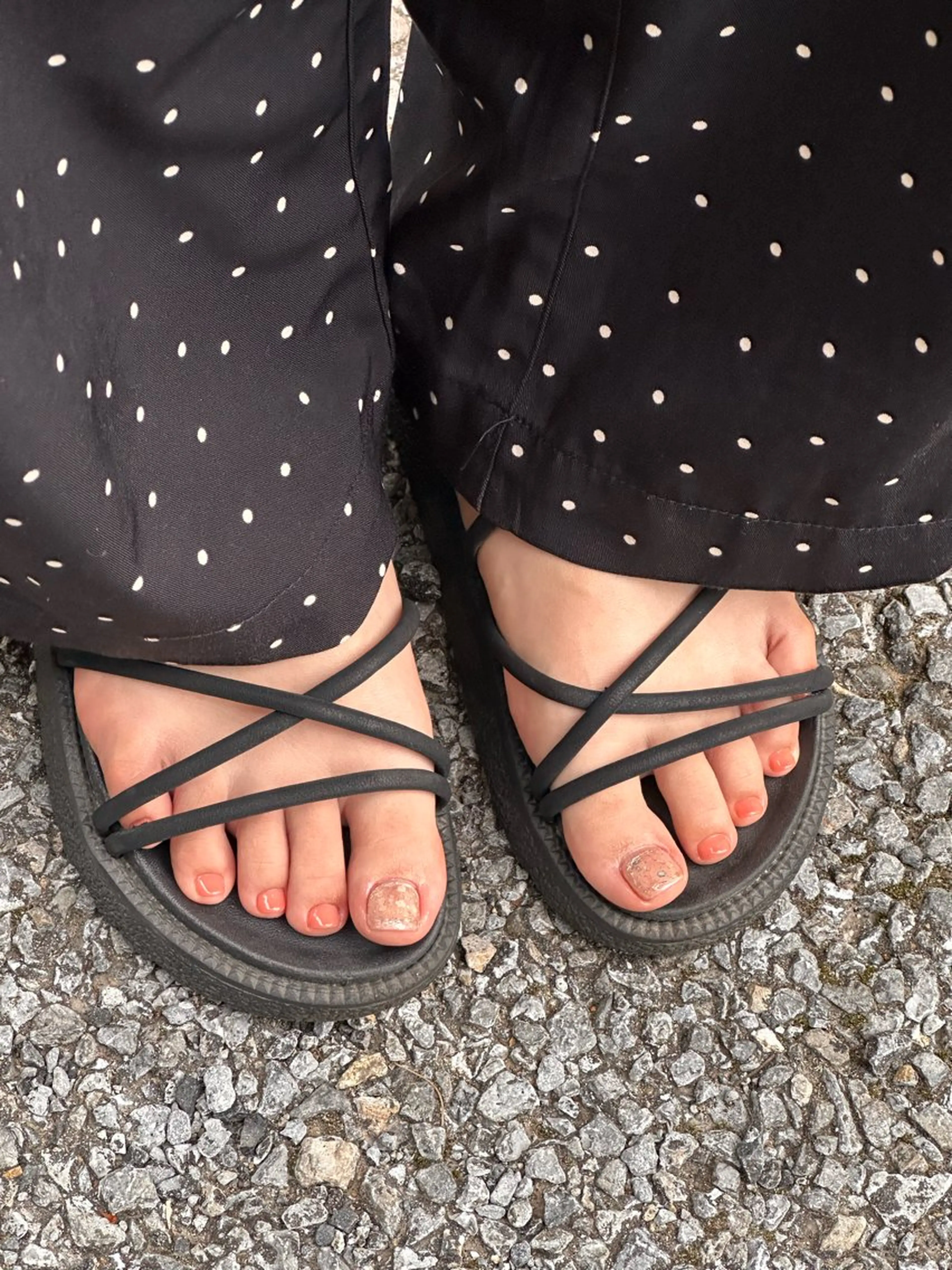 ネイル フットネイル つめピリカ きさらのネイルデザイン