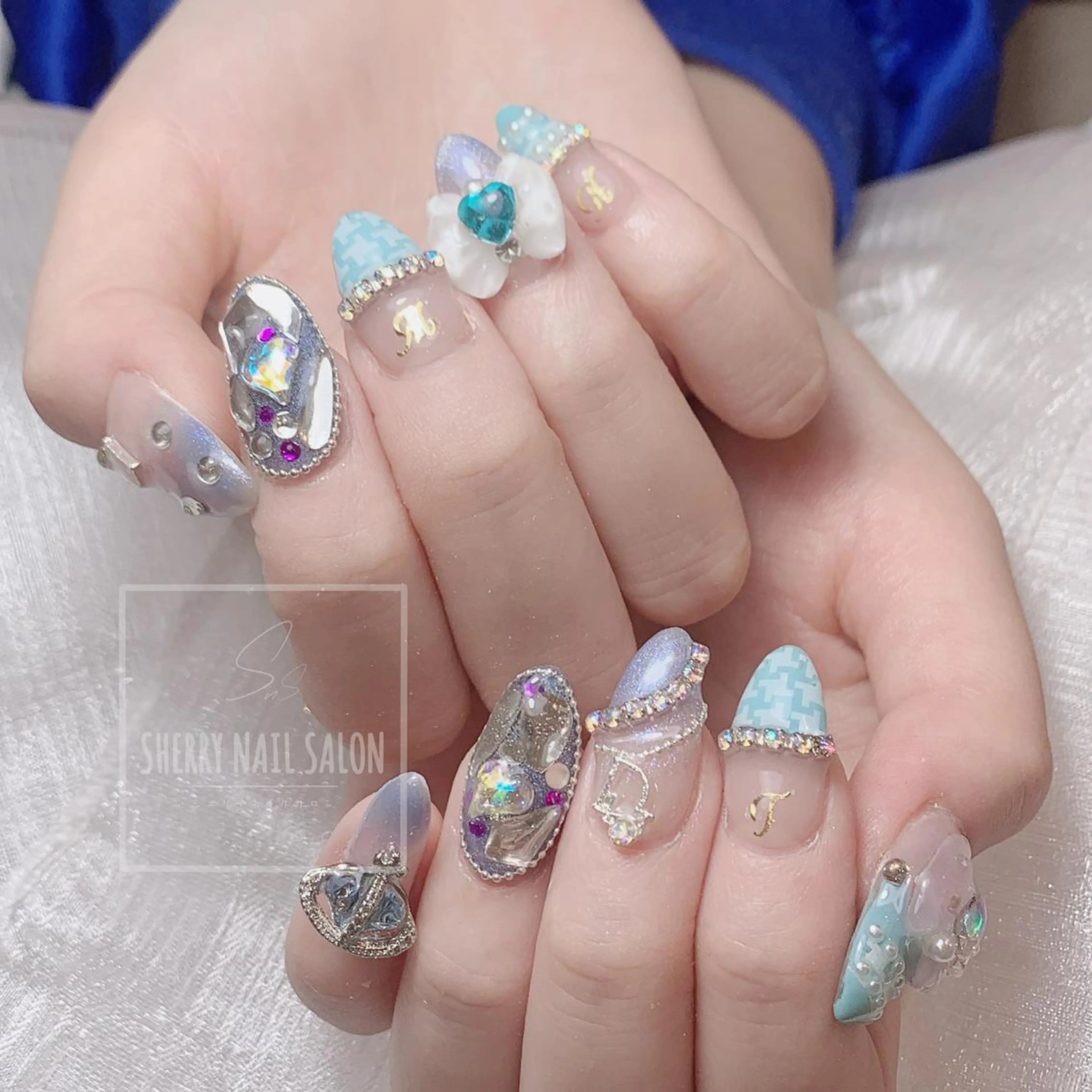 ネイル アートネイル チークネイル フレンチネイル ジェルネイル グラデーション 萌 自宅ネイルサロンのネイルデザイン