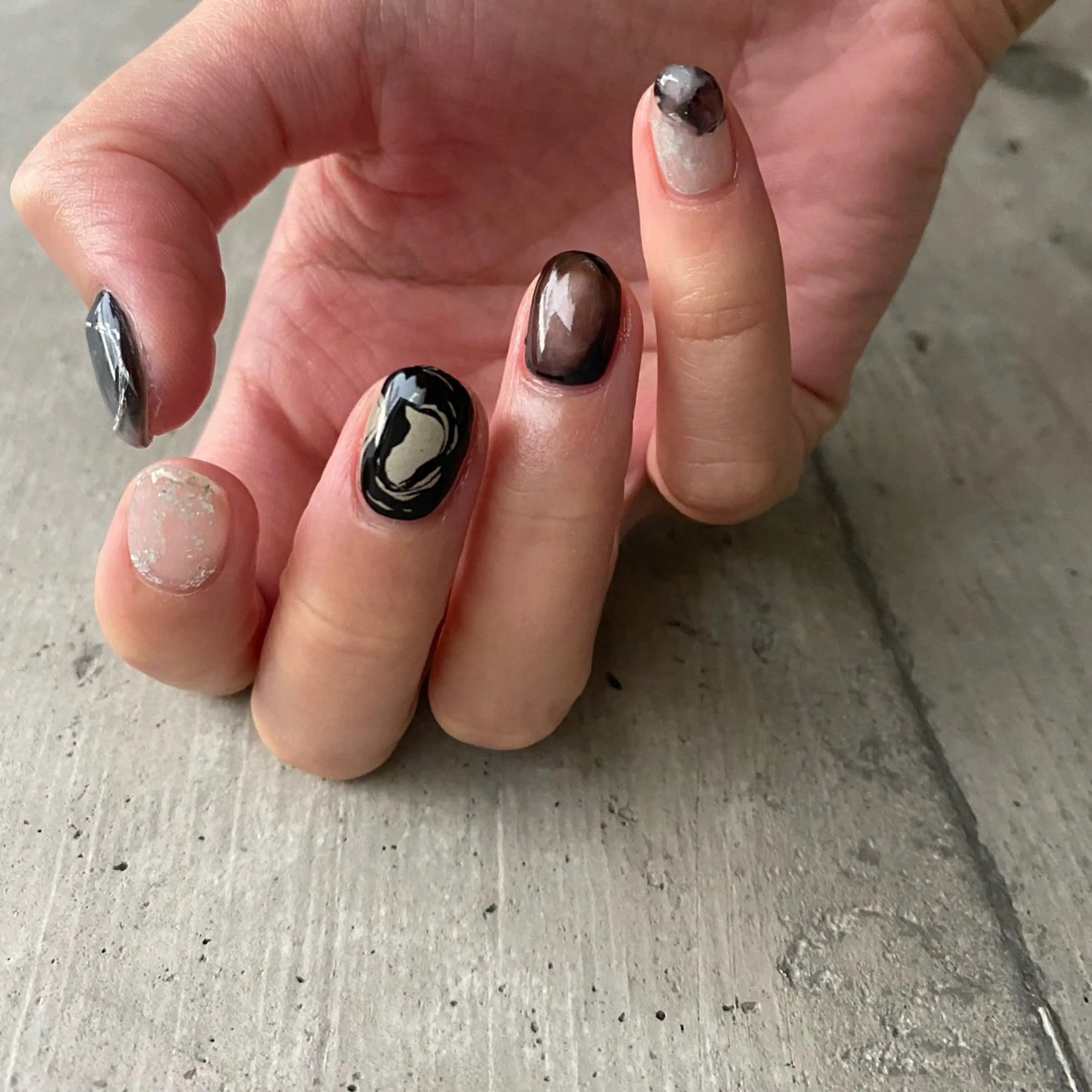 ネイル ハンドネイル フットネイル @Unica_ honmachiのネイルデザイン