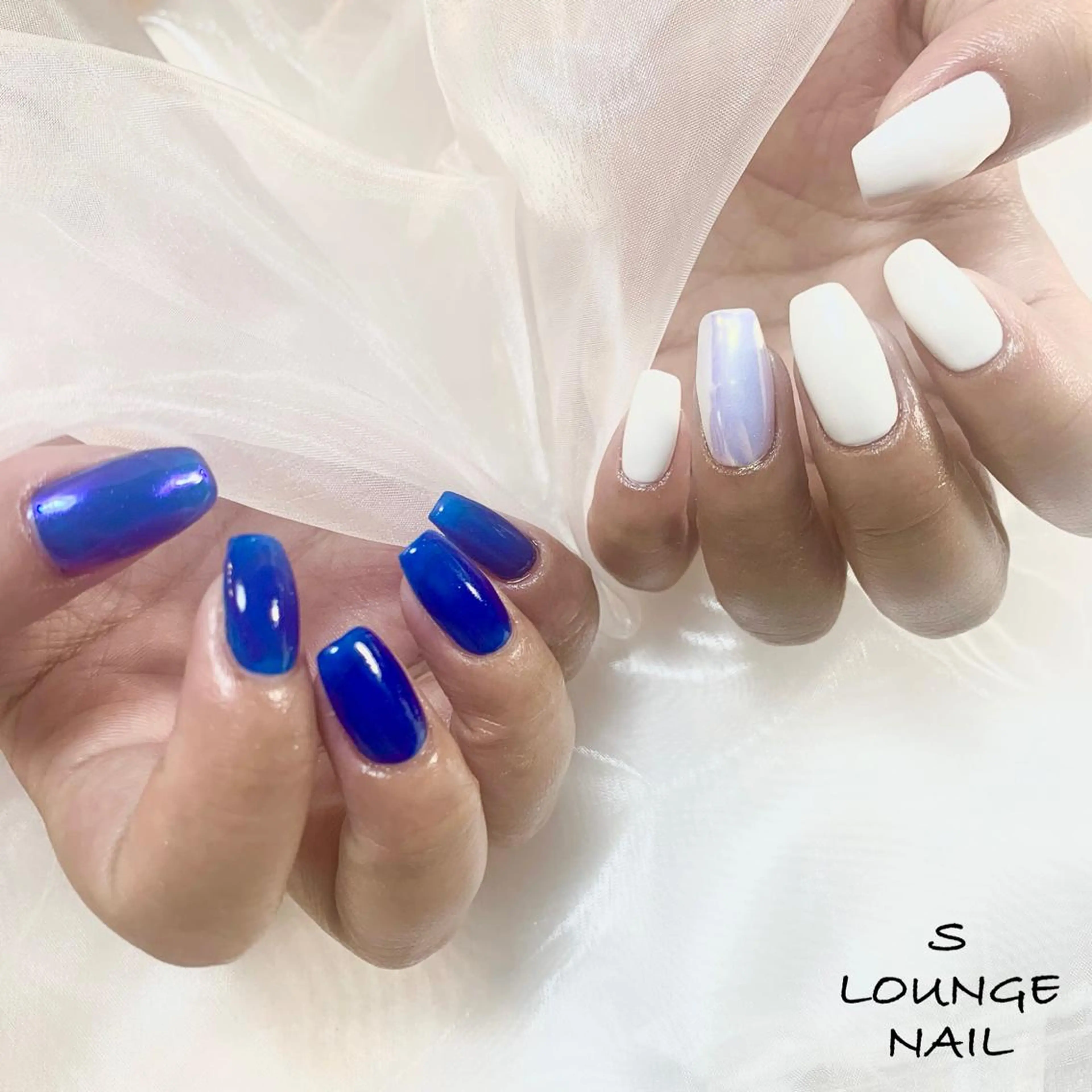 ネイル ミラーネイル ワンカラーネイル ハンドネイル フットネイル S LOUNGE NAIL所属・パーツたくさん🍓 SUMIのネイルデザイン