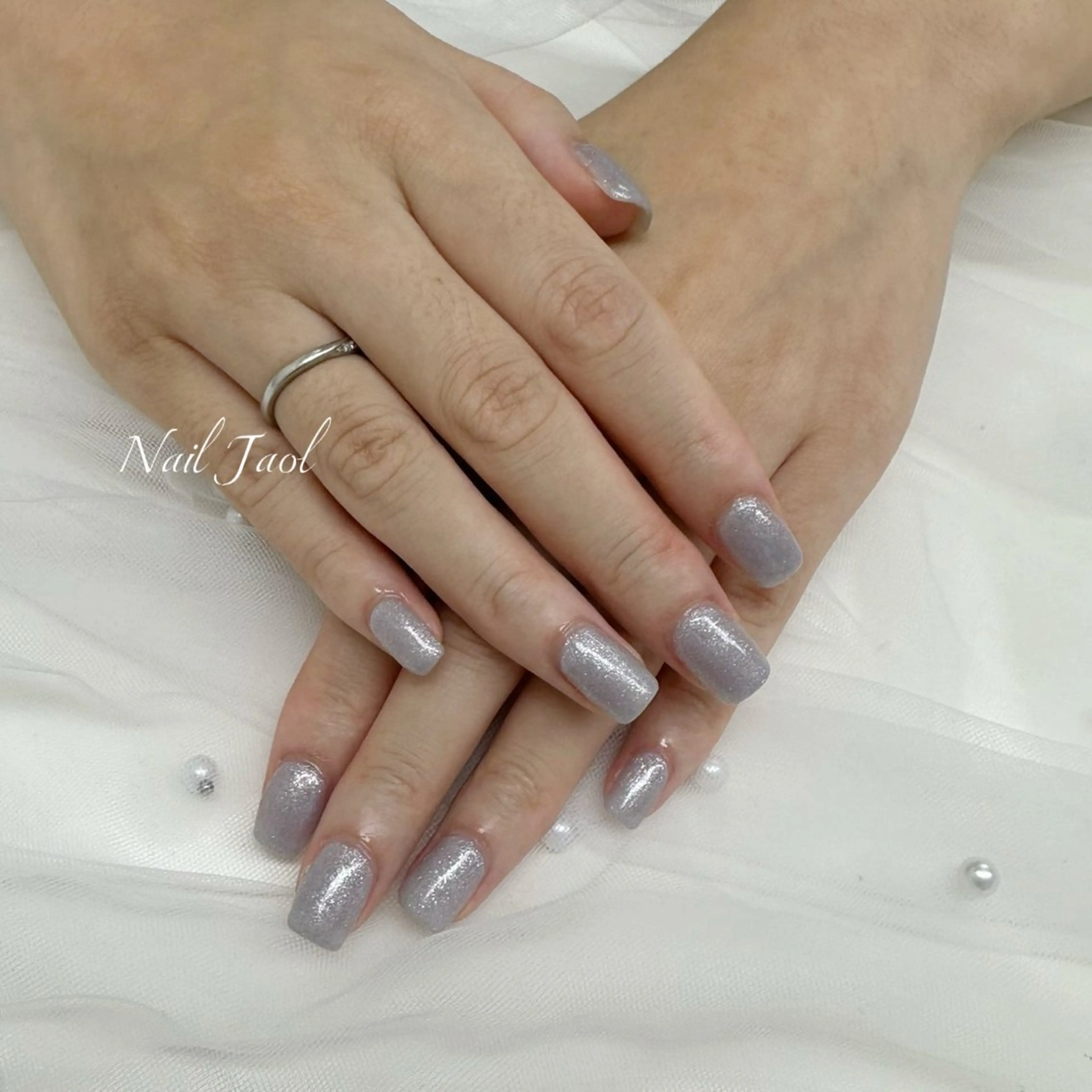 ショート ハンドネイル ネイルJaol 池袋のネイルデザイン