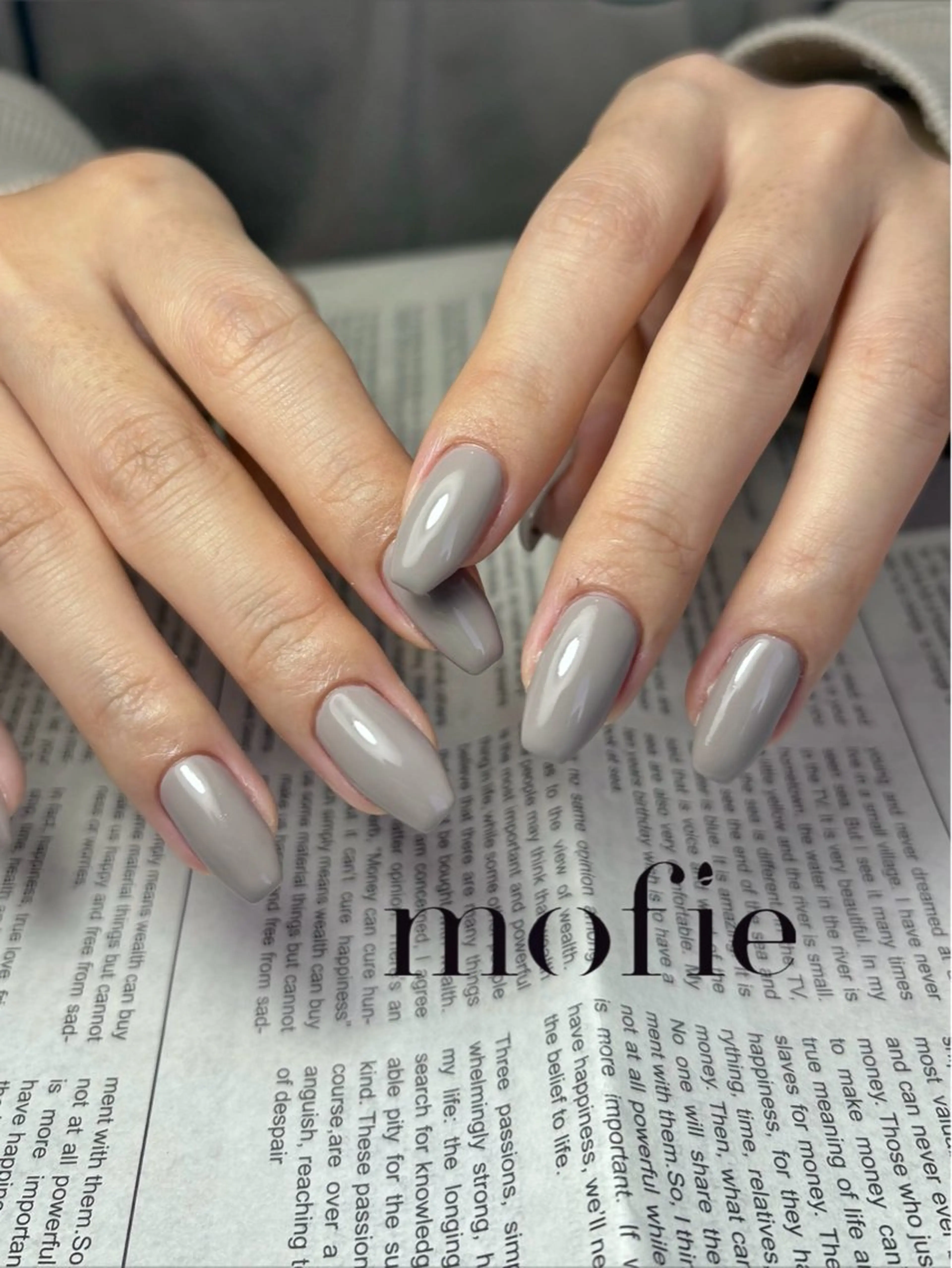 ネイル ハンドネイル mofie🤍ユミ/ 恵比寿/パラジェルのネイルデザイン