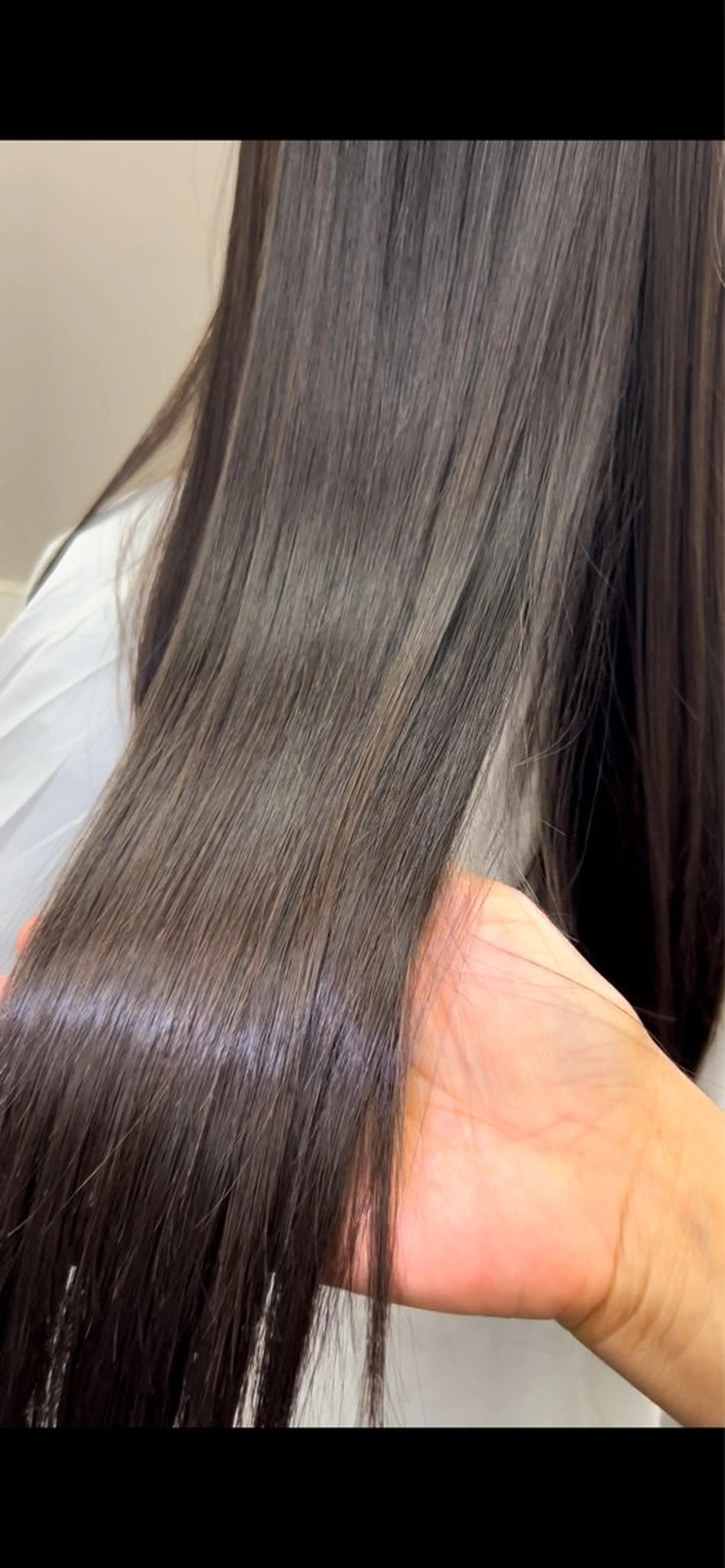 ロング 髪質改善 カット 縮毛矯正 かみゆい ｃａｍｉｙｕｉのヘアスタイル