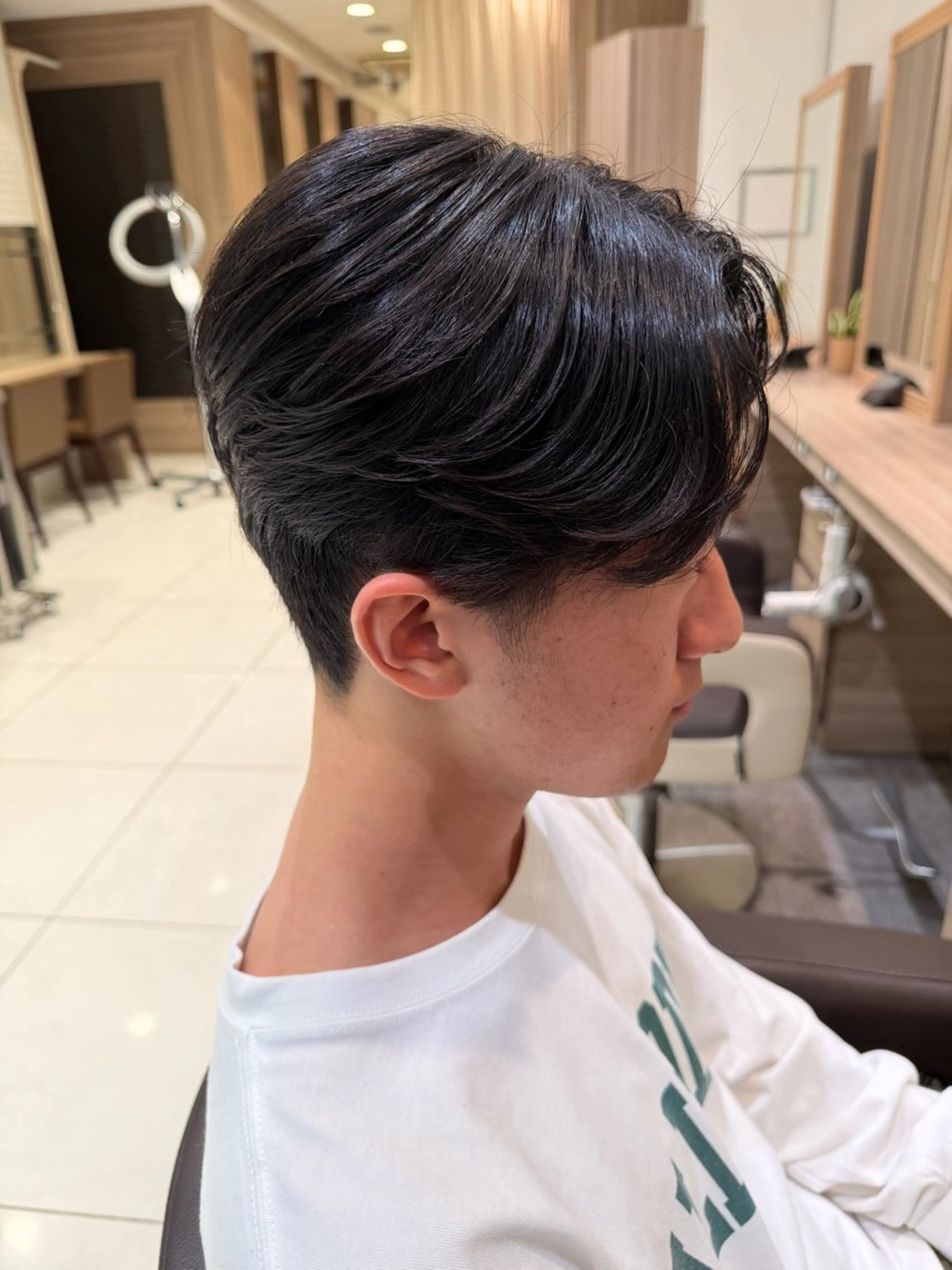 パーマ メンズ 縮毛矯正 カット 縮毛矯正 ブリーチ/パーマ 縮毛/レイヤーaoiのヘアスタイル