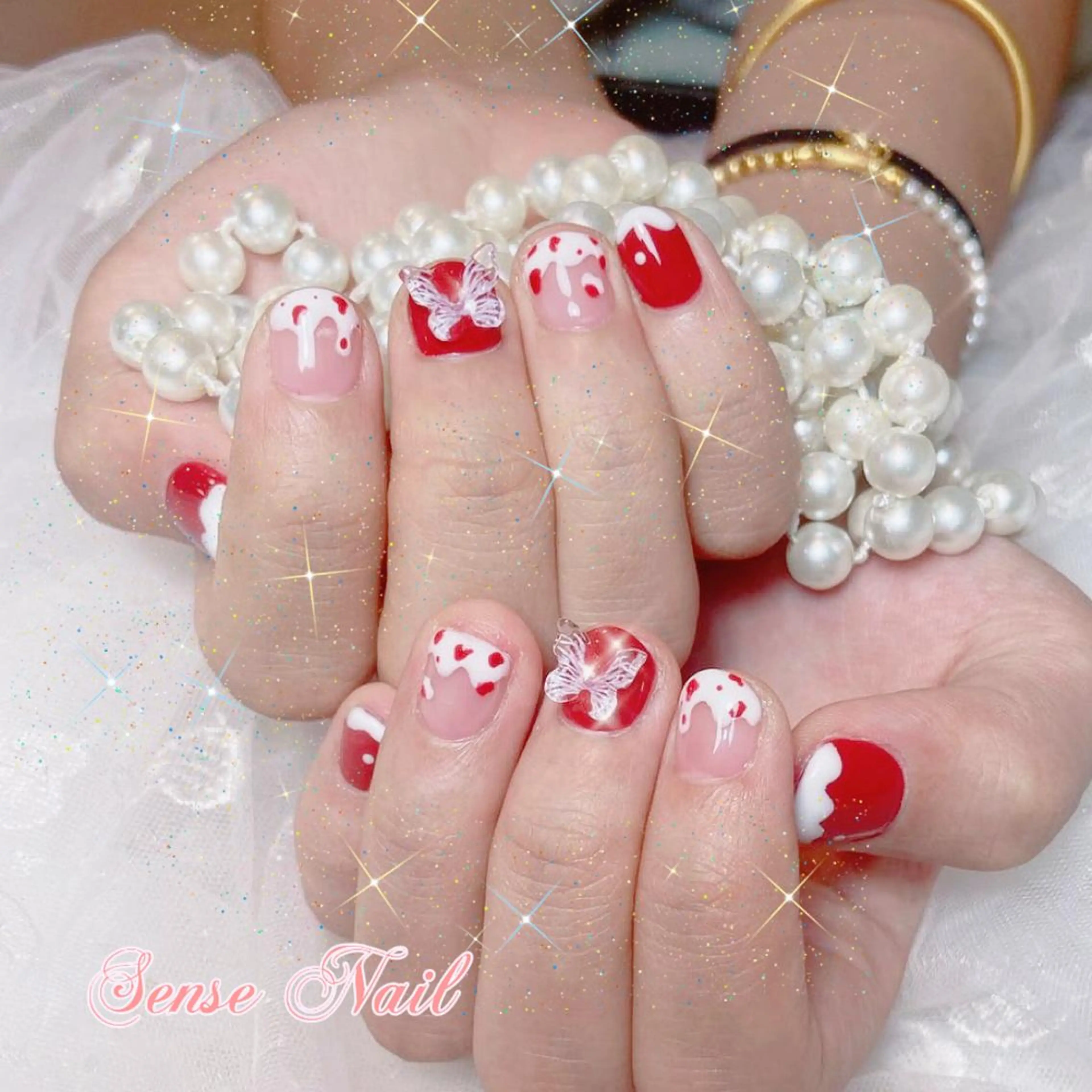 ネイル ハンドネイル ハンドケア 🎀Sense Nail渋谷店🎀のネイルデザイン