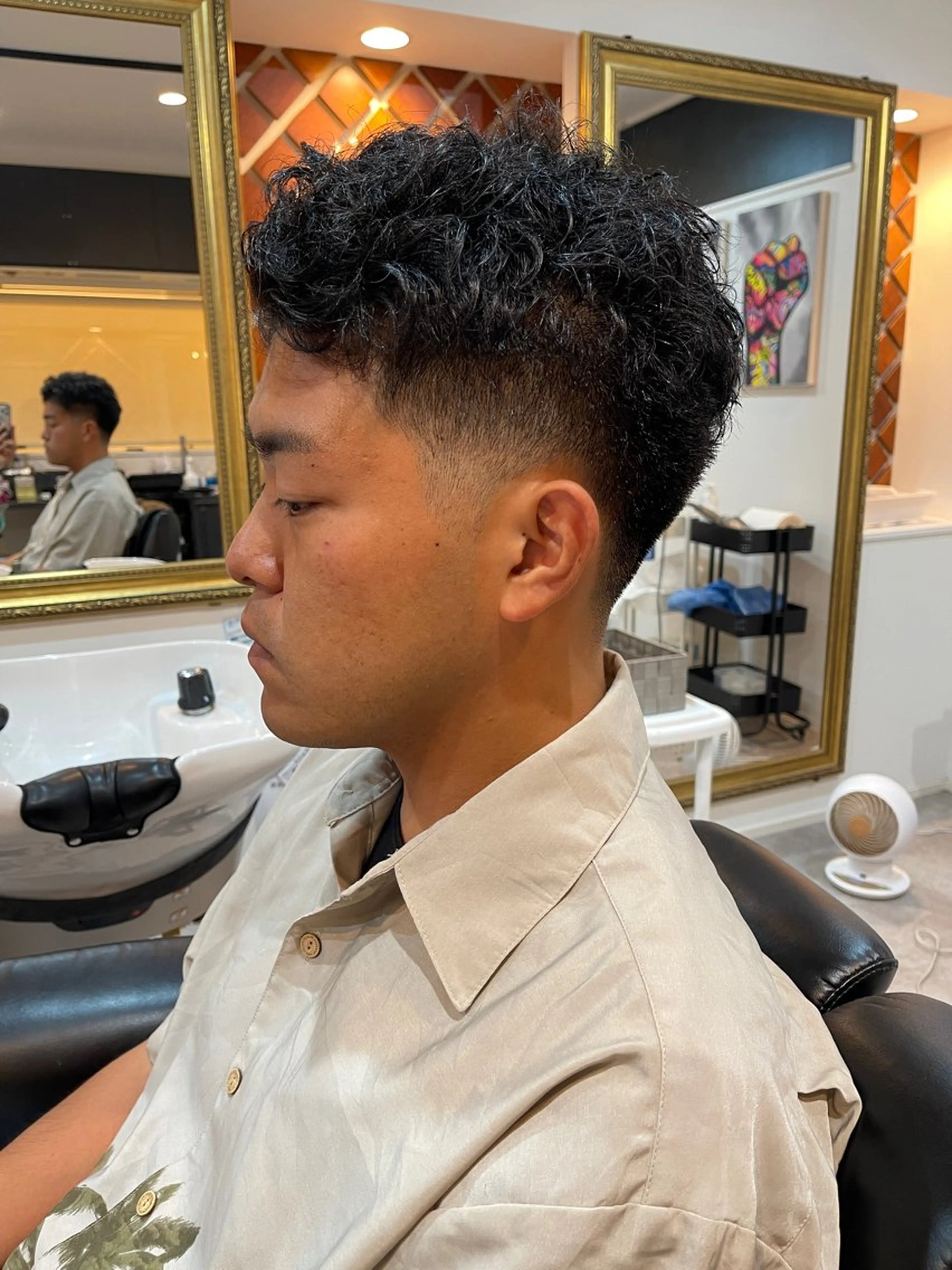 ショート くせ毛 ショートヘア カット KITTO KATSU所属・女性理容師 黒岩　さちのヘアスタイル