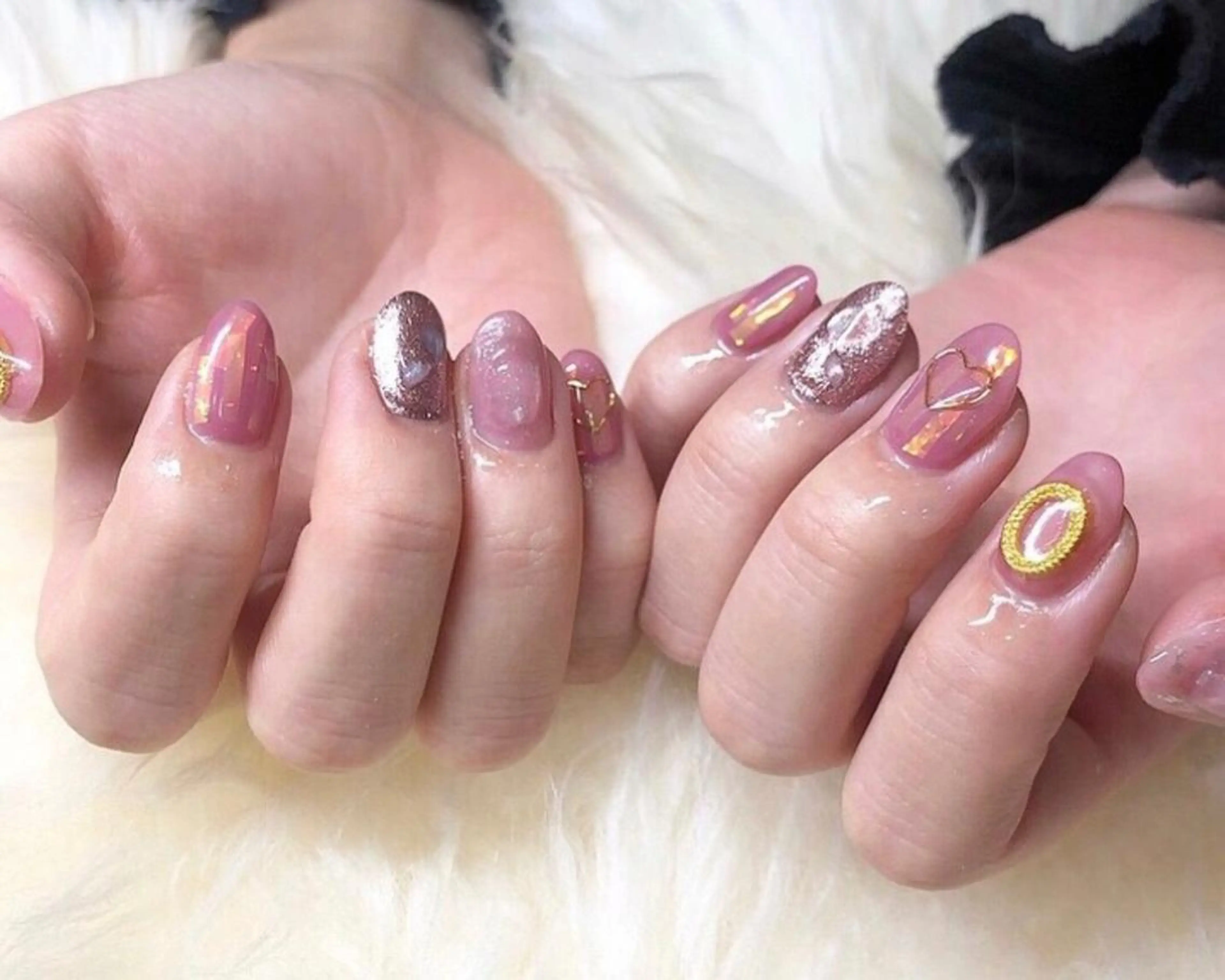 ネイル ニュアンスネイル ピンク ハンドネイル ëmma nail_ by chulaのネイルデザイン