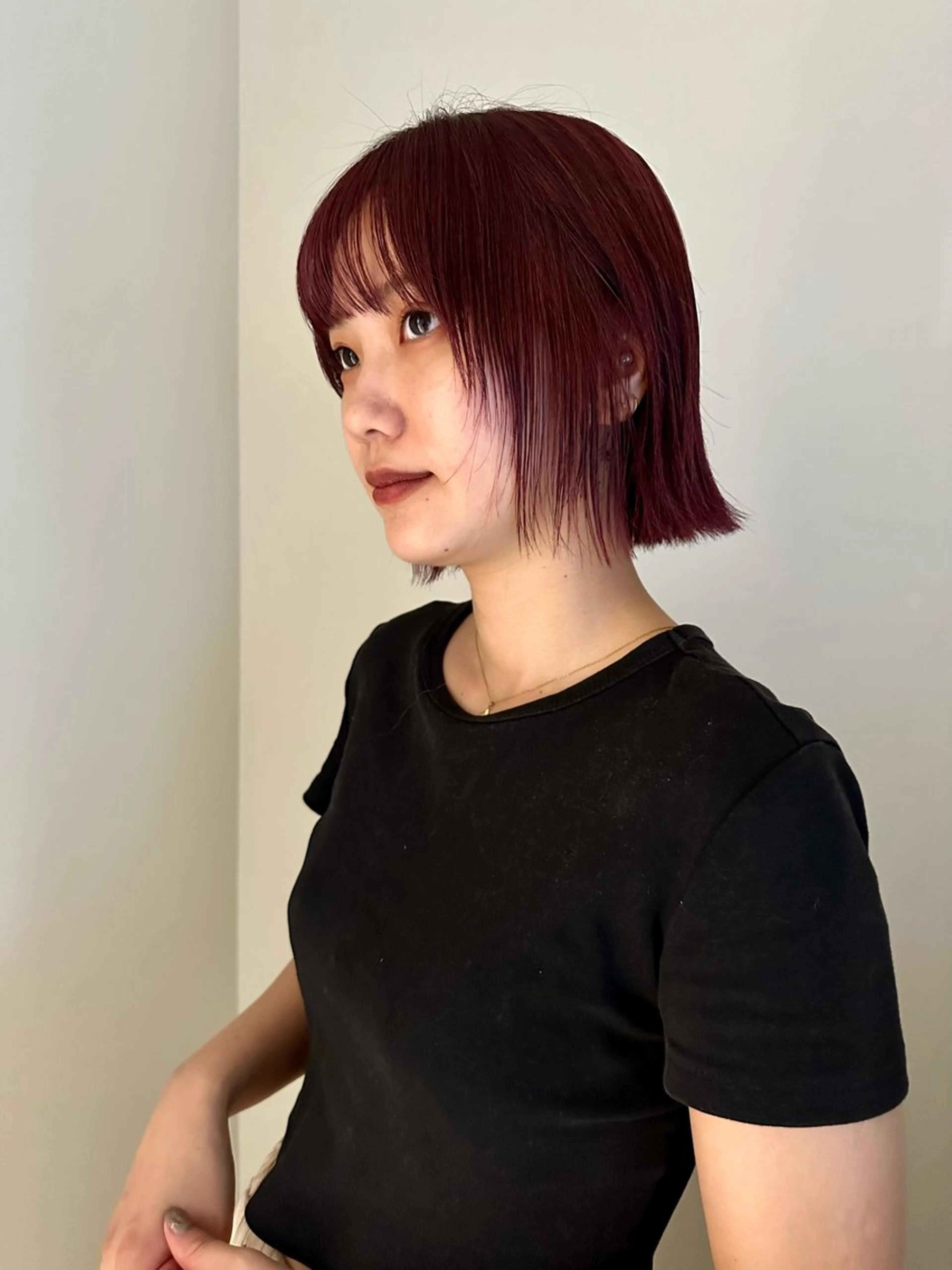 ショート カラー ショート/ボブ/透明 感カラー/高橋あみのヘアスタイル