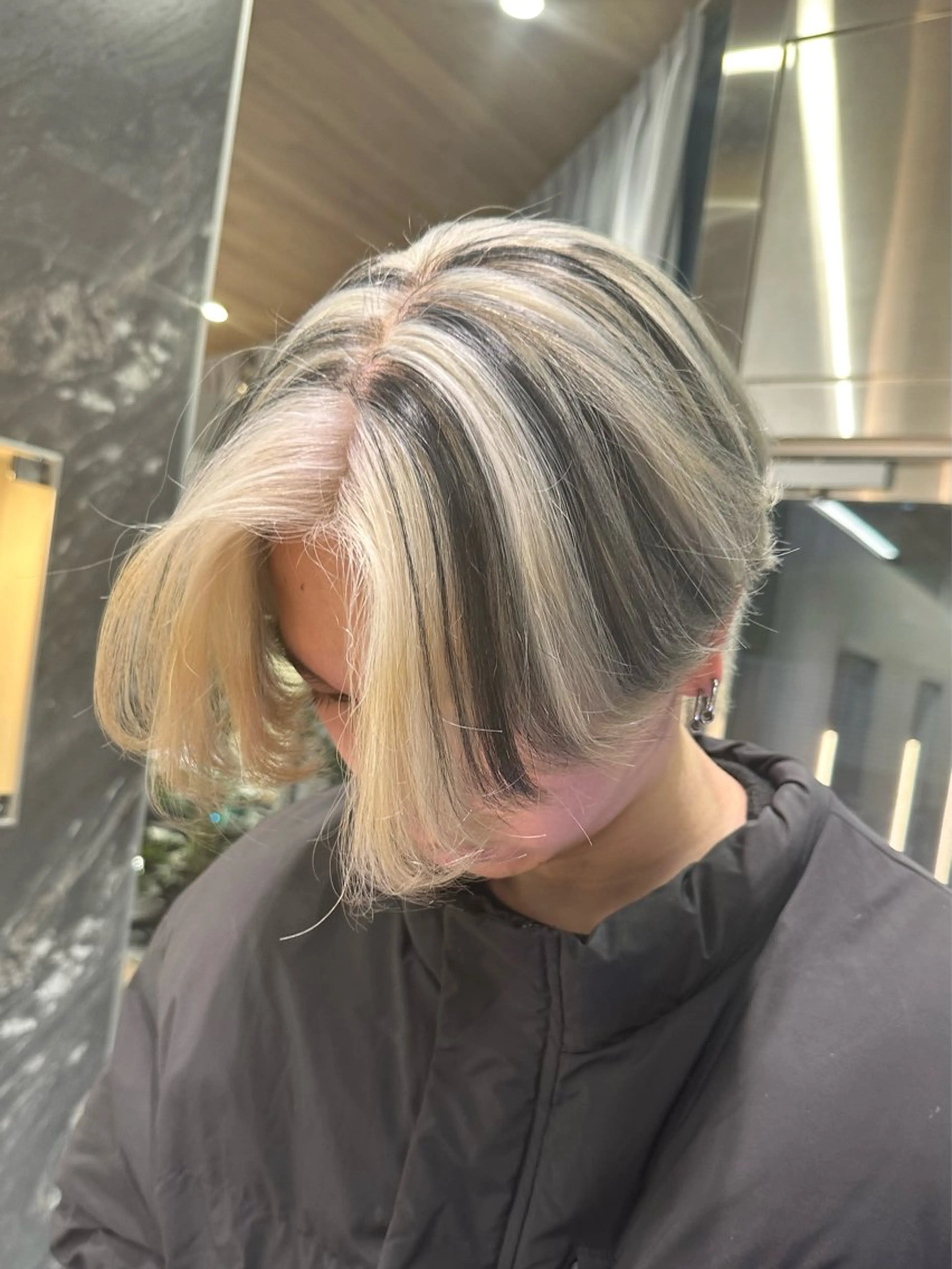 ショート カラー メンズ メンズブリーチ メンズハイトーン メンズ韓国風 ブリーチ ケアブリーチ salowin原宿iori所属・💋ハイトーンデザイ ンヘア💋A'nyuのヘアスタイル