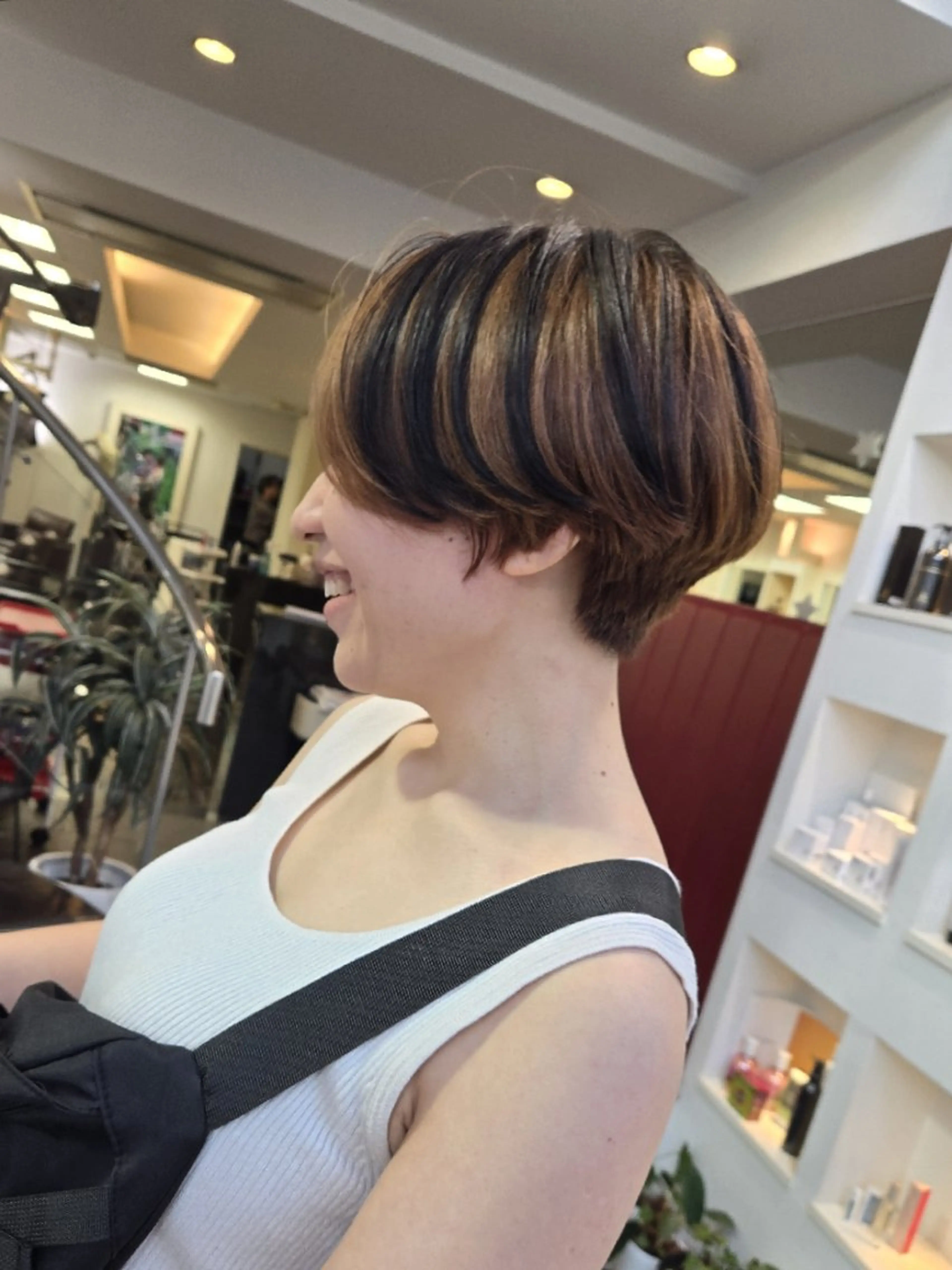 ショート カラー ショートヘア カット ヘアカラー 遠藤 史秋のヘアスタイル