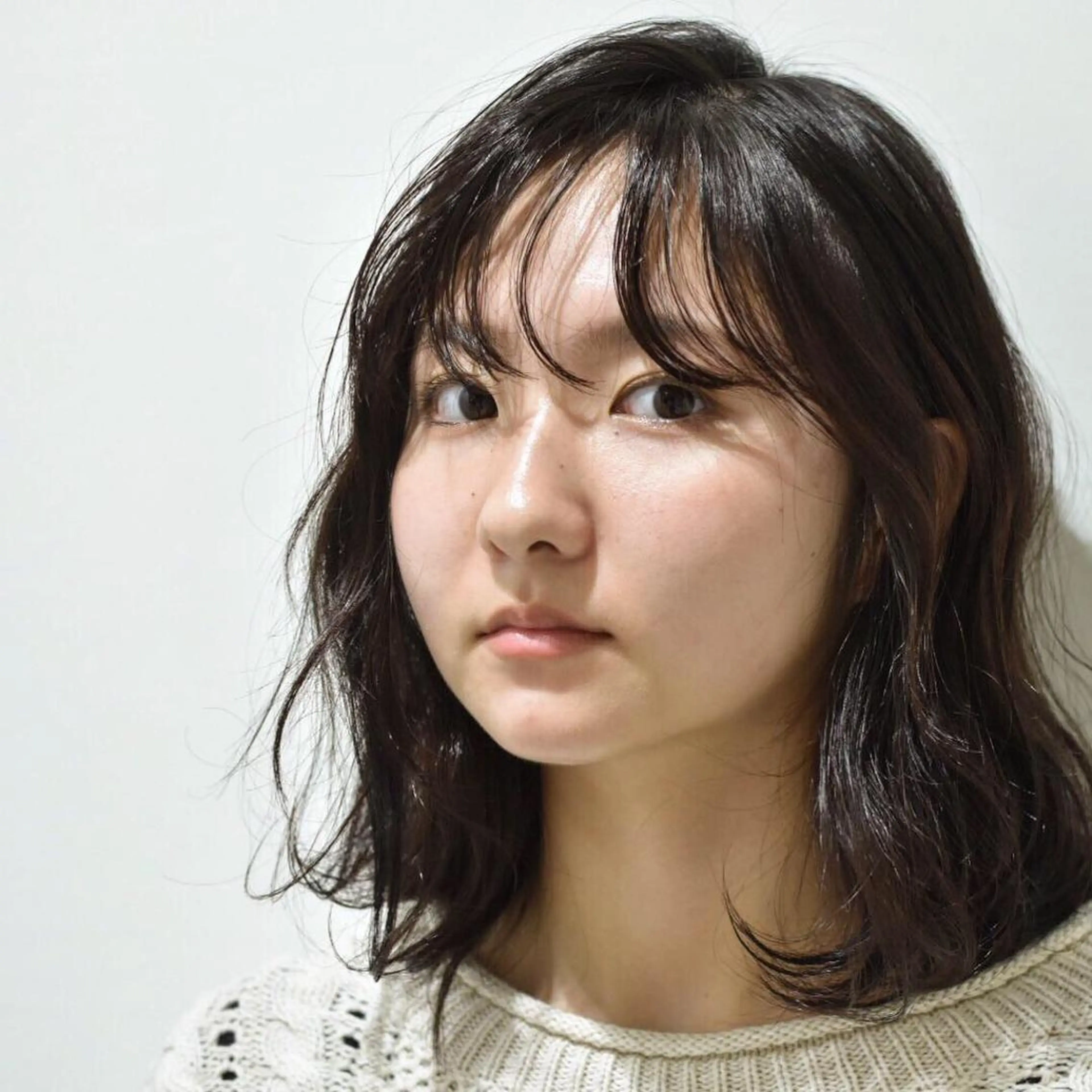 ミディアム fuchigami suzunoのヘアスタイル