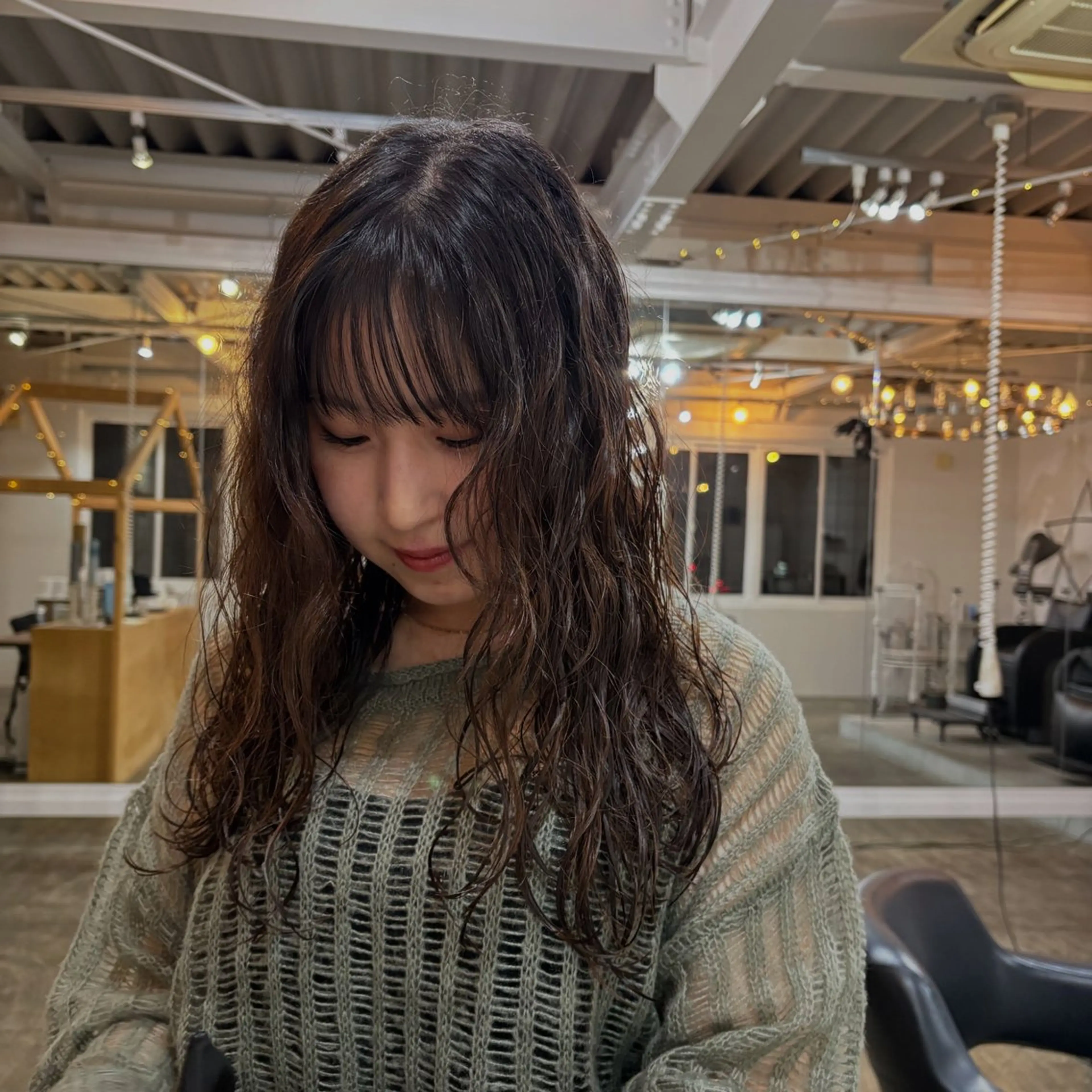 ロング パーマ fukuma hikariのヘアスタイル